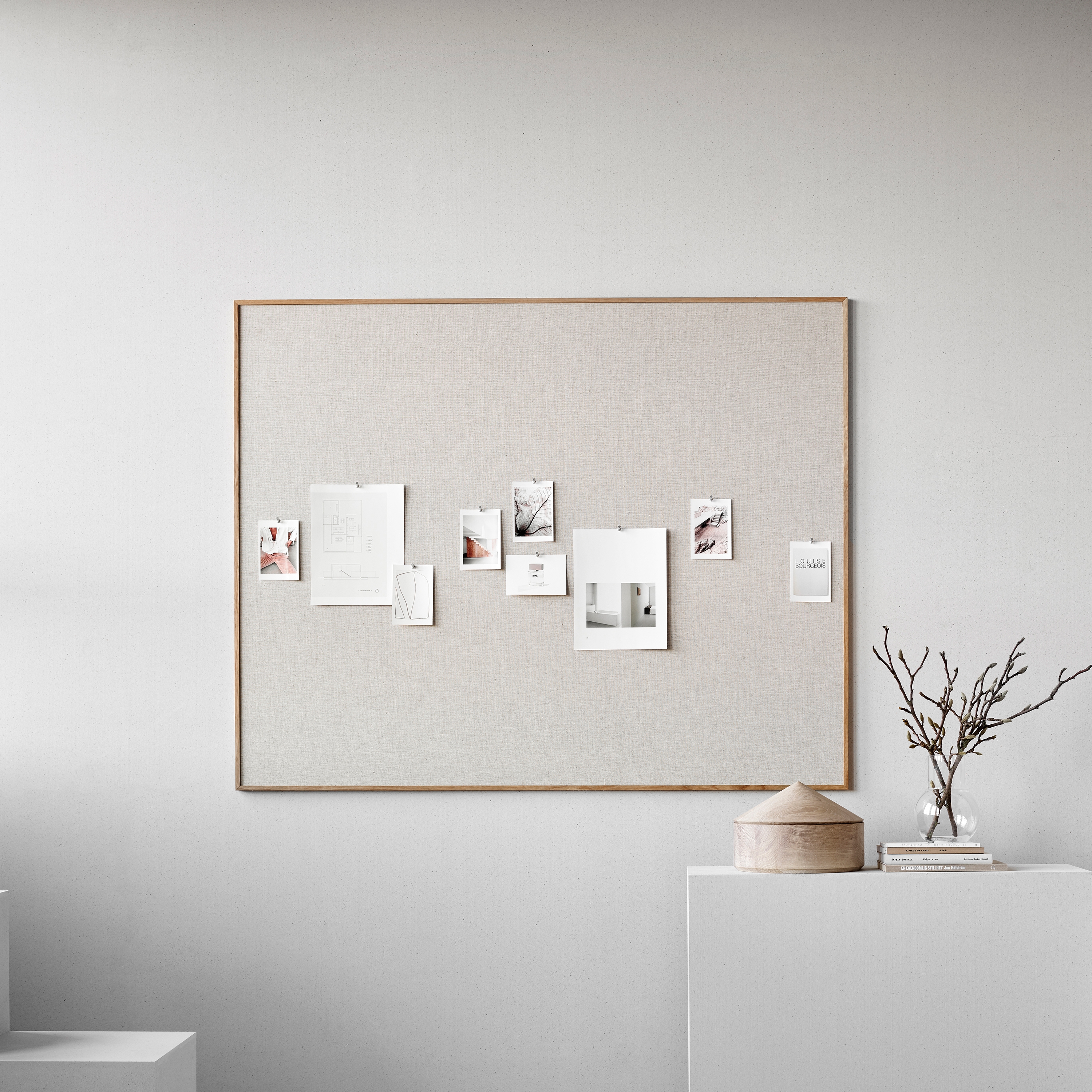 Display product Wood noticeboard from manufacturer Lintex
