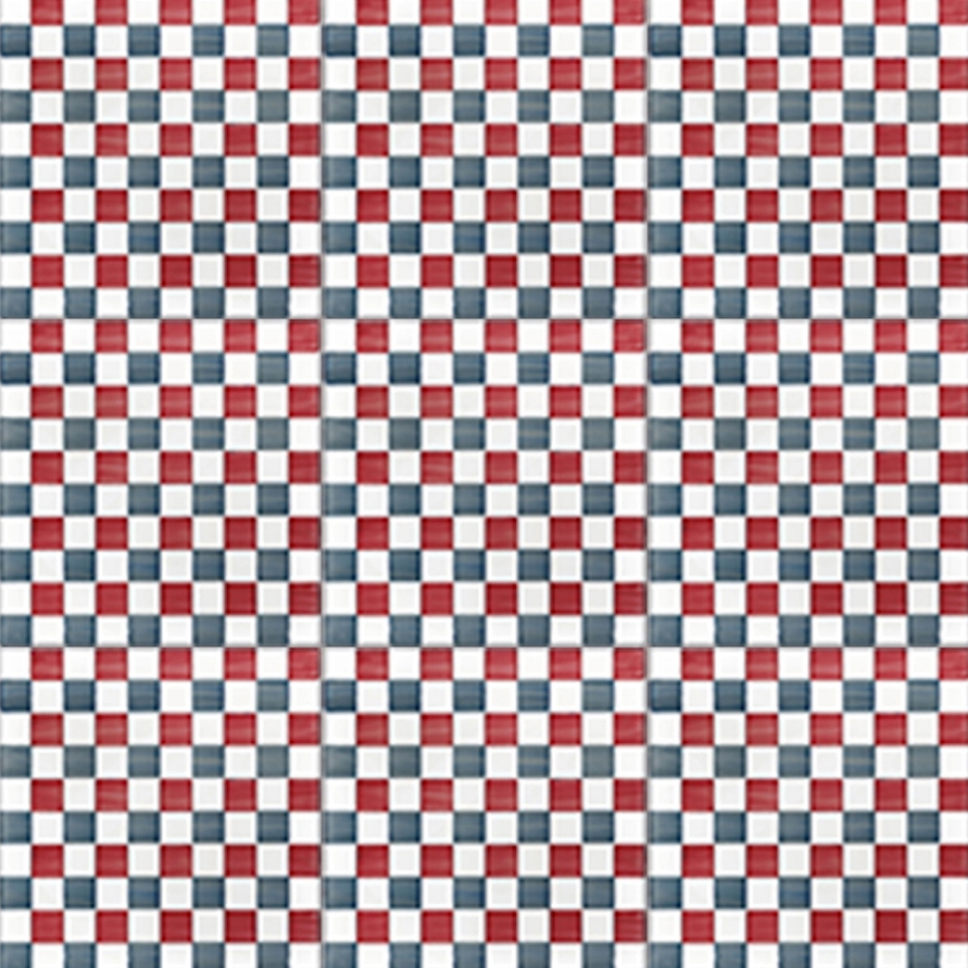 Afficher le produit LR CO Dama Dritta Bicolor 5 Rosso Grigio du fabricant La Riggiola
