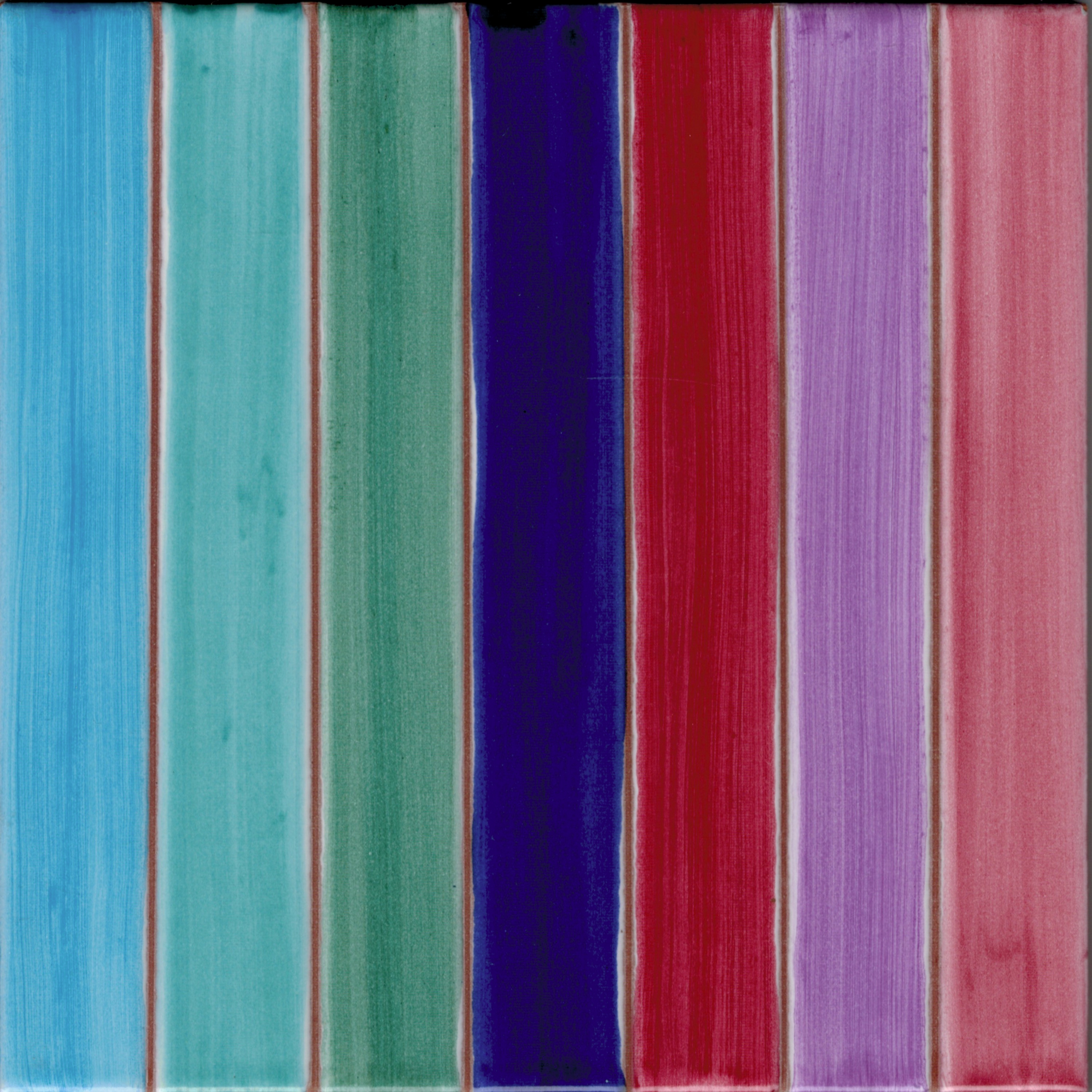 Display product LR PO Righe Multicolor from manufacturer La Riggiola