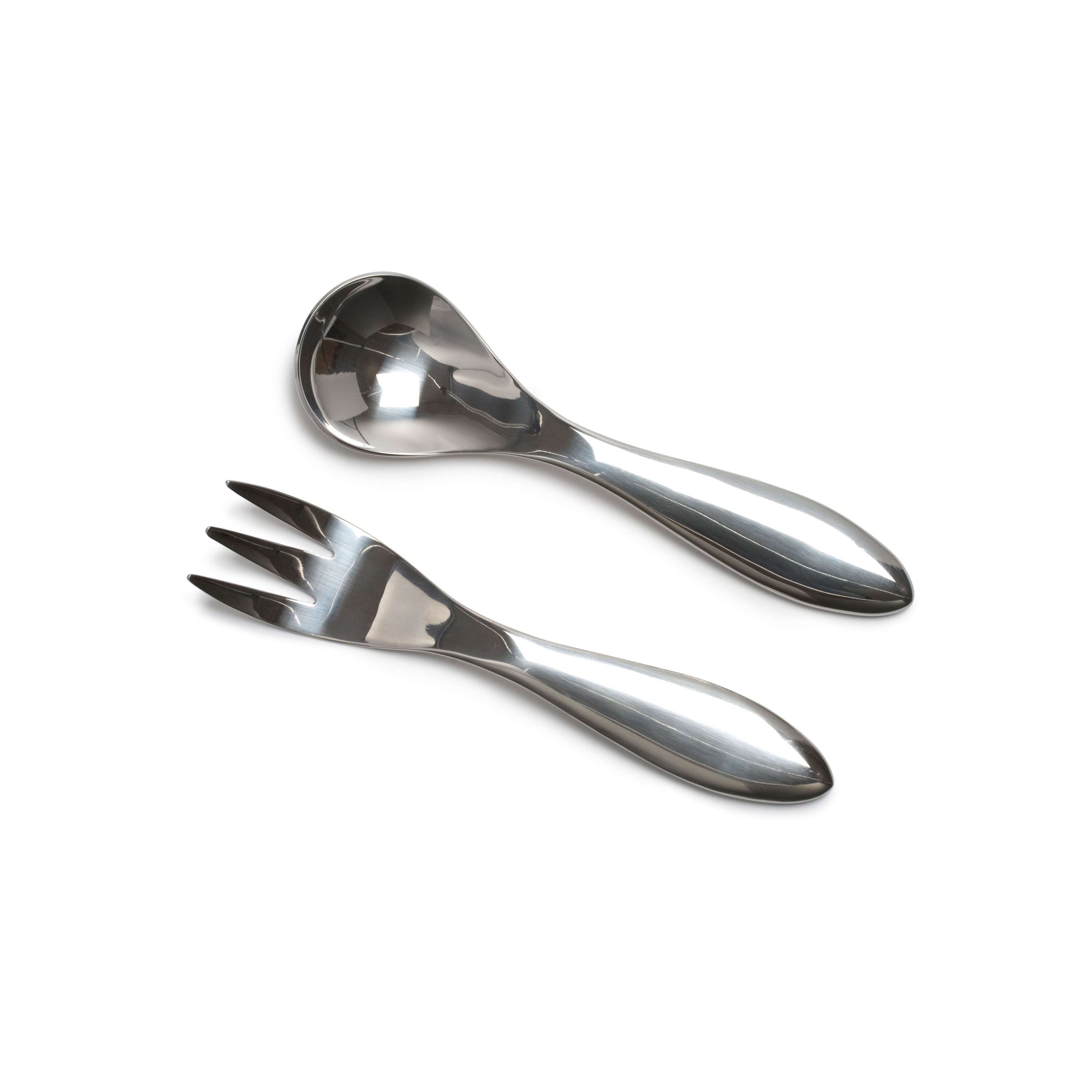 Salvia serving cutlery shiny
