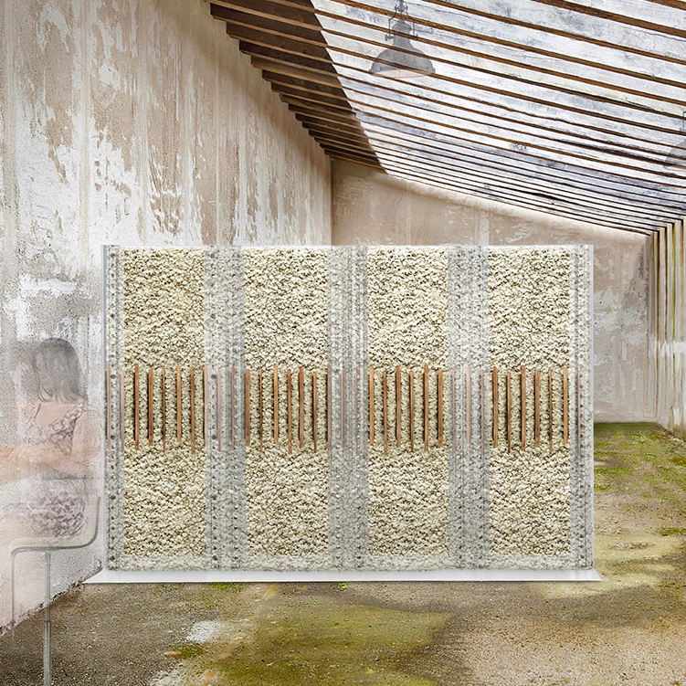Display product MOSSwall® Free Standing structure from manufacturer Verde Profilo