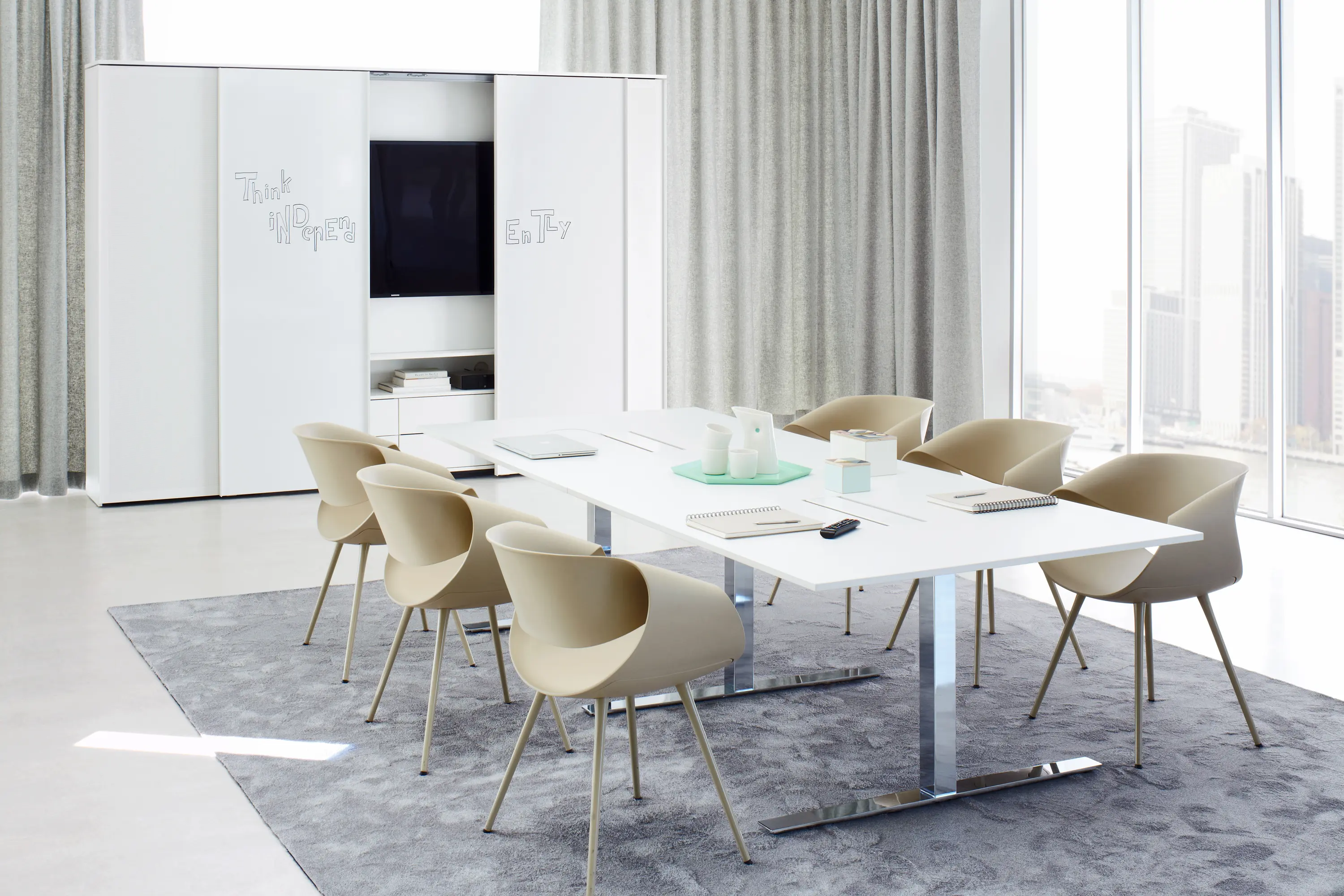 ophelis - Front running door cupboard system glider