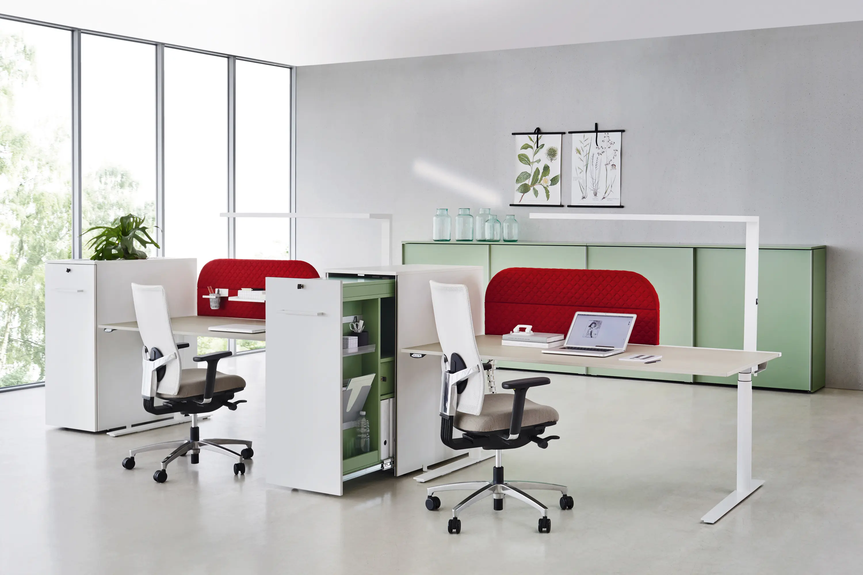 ophelis - Front running door cupboard system glider