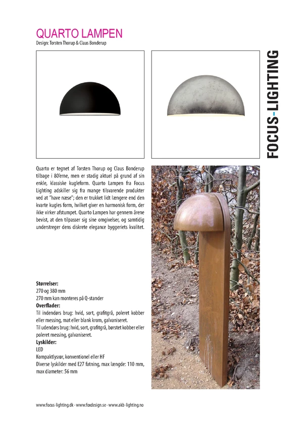 Vorschaubild für die Datei QUARTO LAMPEN