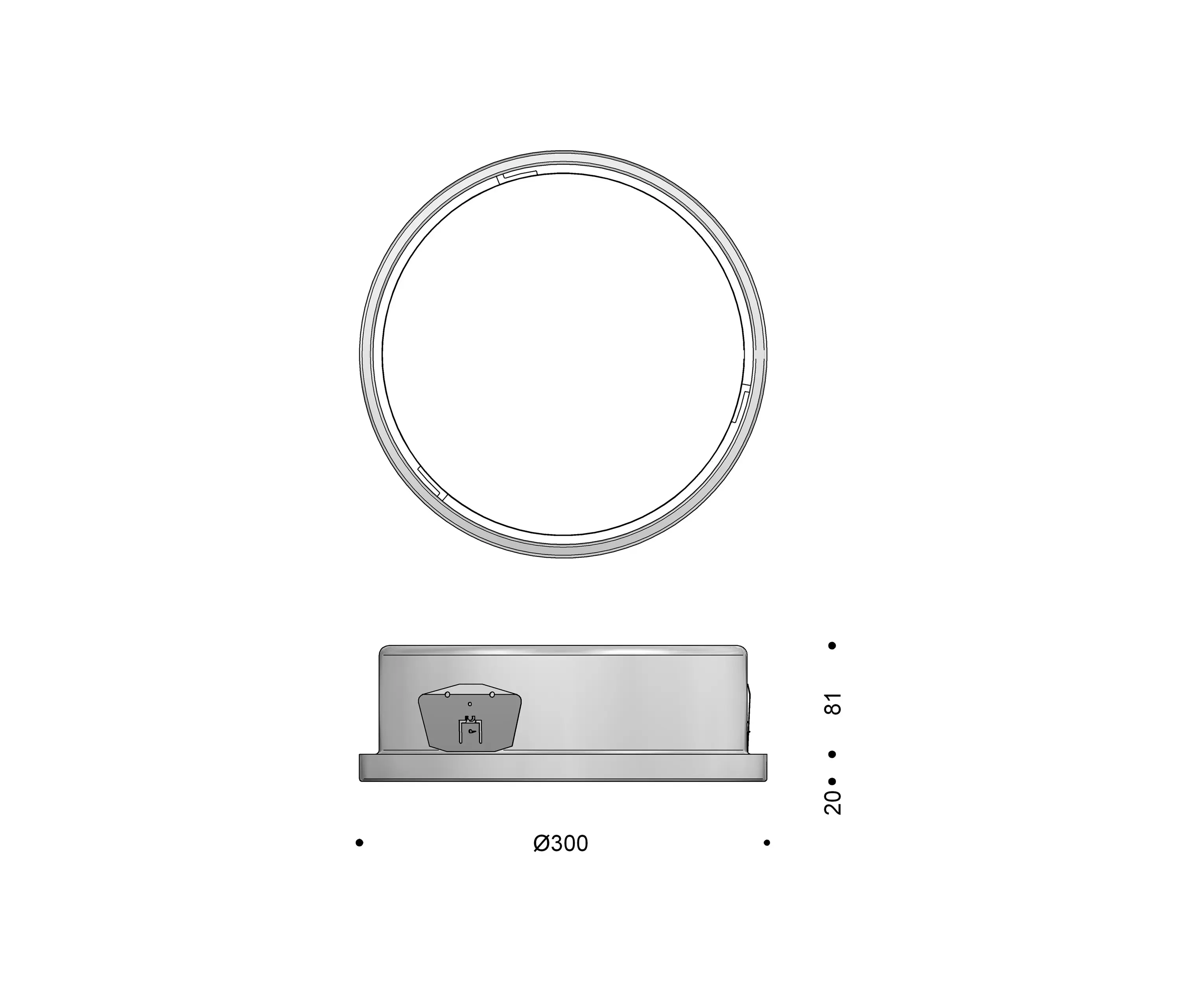 FOCUS Lighting - H + M downlighter