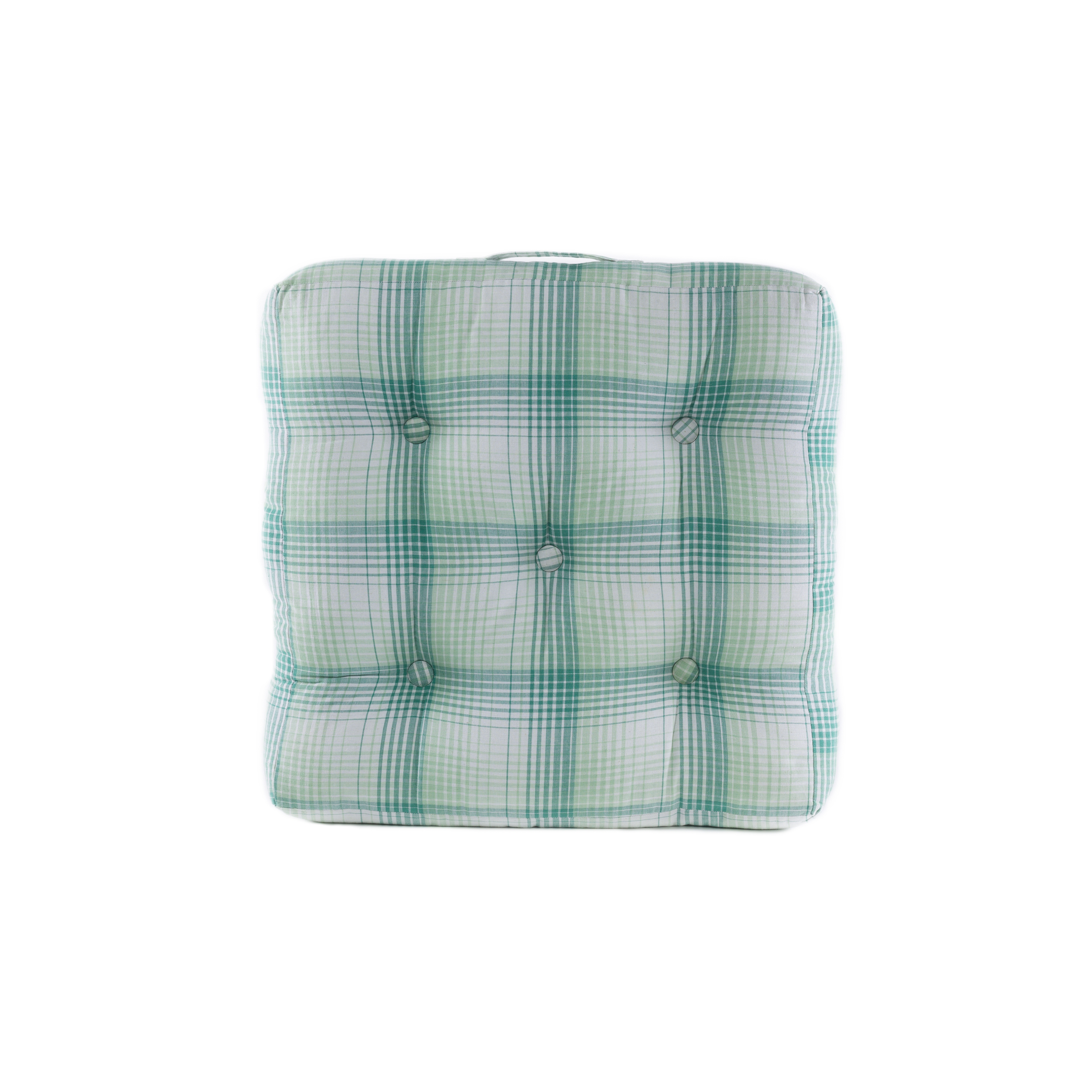 Husarik Coussin de sol vert
