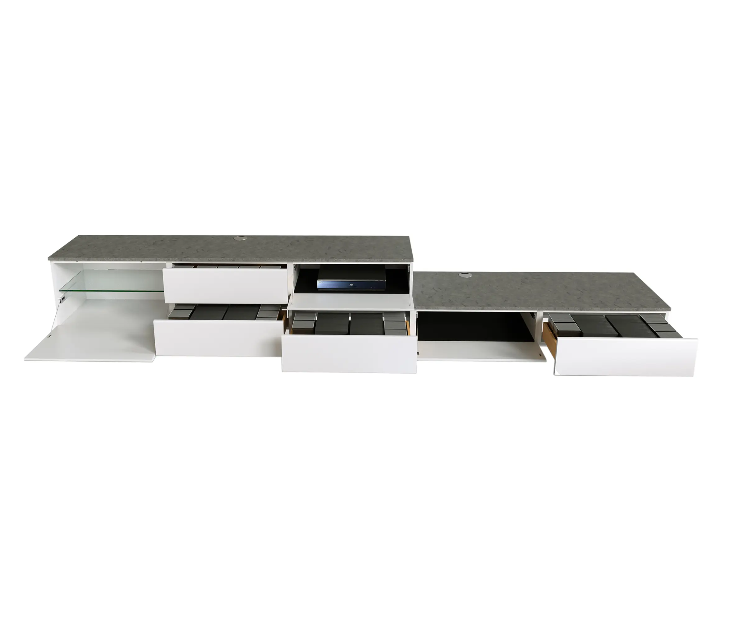 M2L - Brand desk double pedestal