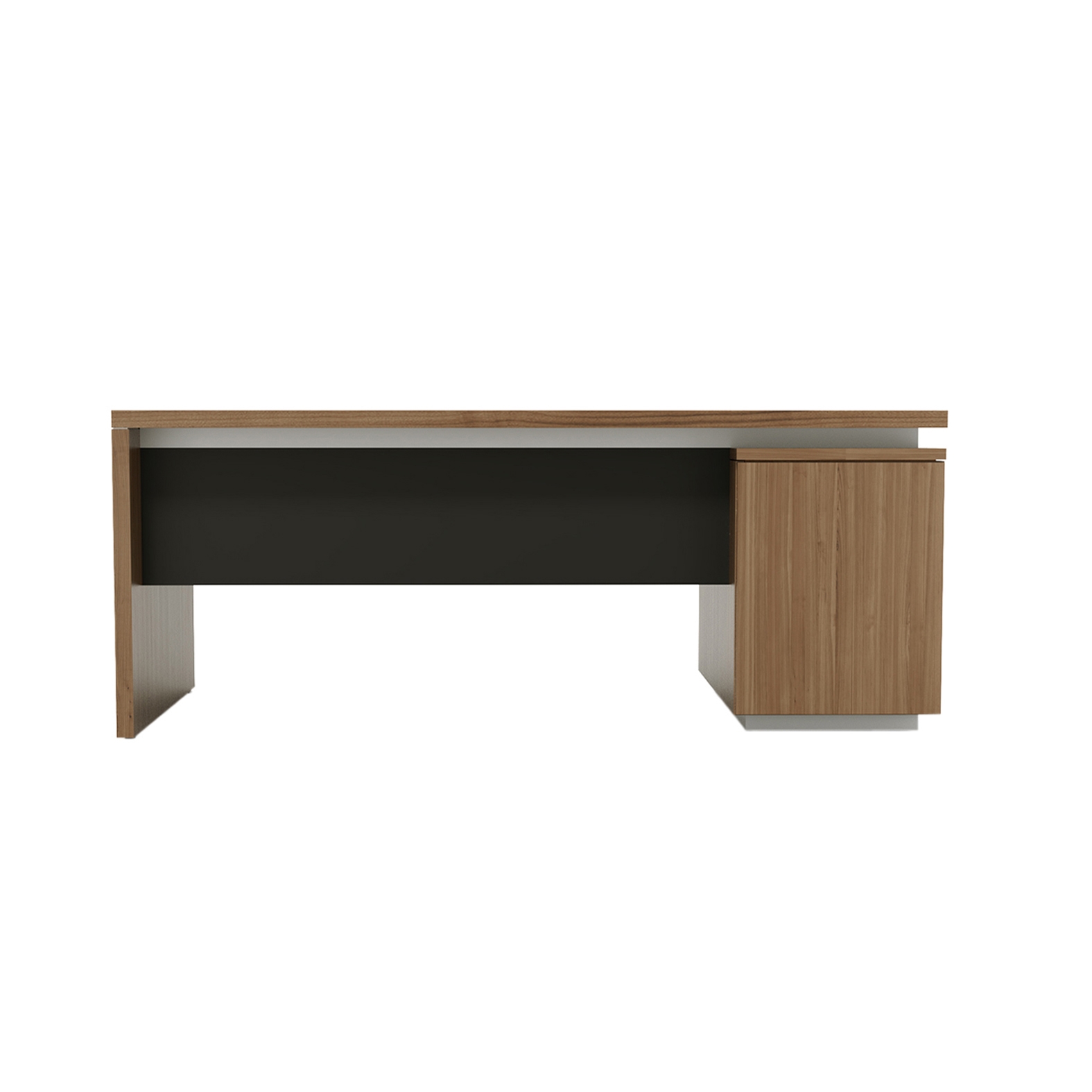 Brand desk modesty leather