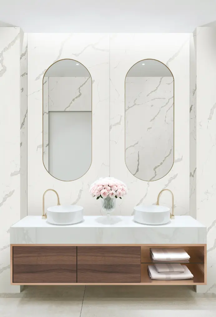 Nordholm - Panneaux SplashBoard Signature, Statuario Clean