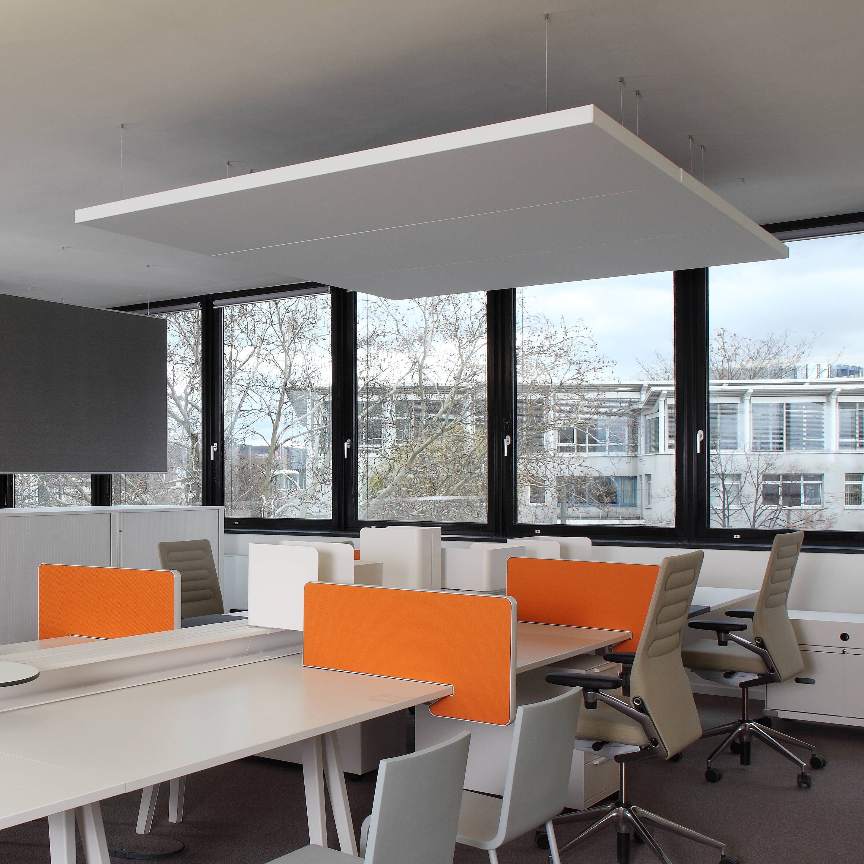 Display product BaseLine│Ceiling sail from manufacturer silentrooms