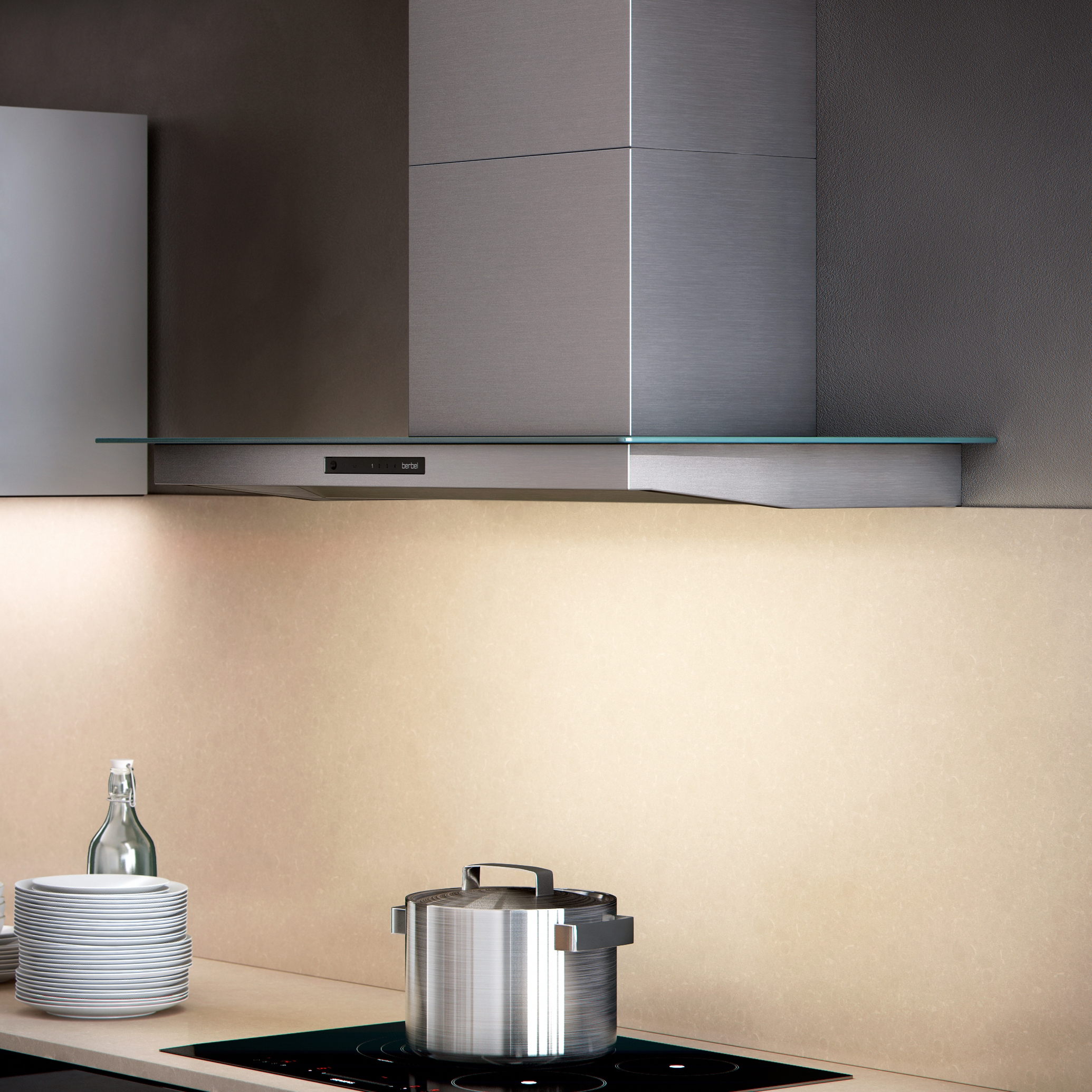 Wall-mounted hood BWH GL