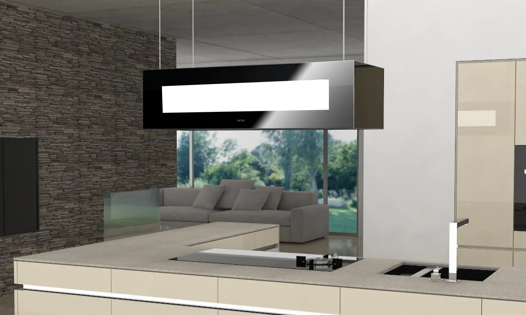 Berbel - Ceiling-lift hood Skyline Edge
