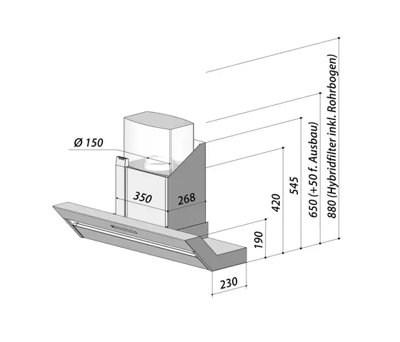 Berbel - Headroom hood BKH FO
