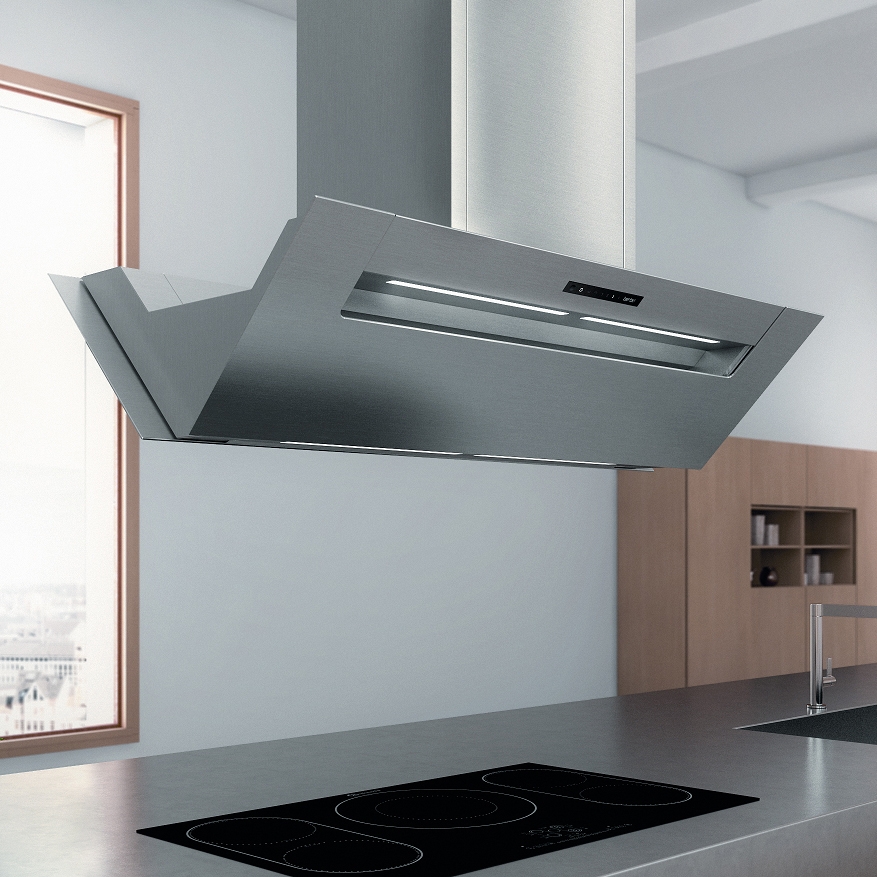 Display product Island hood Ergoline from manufacturer Berbel