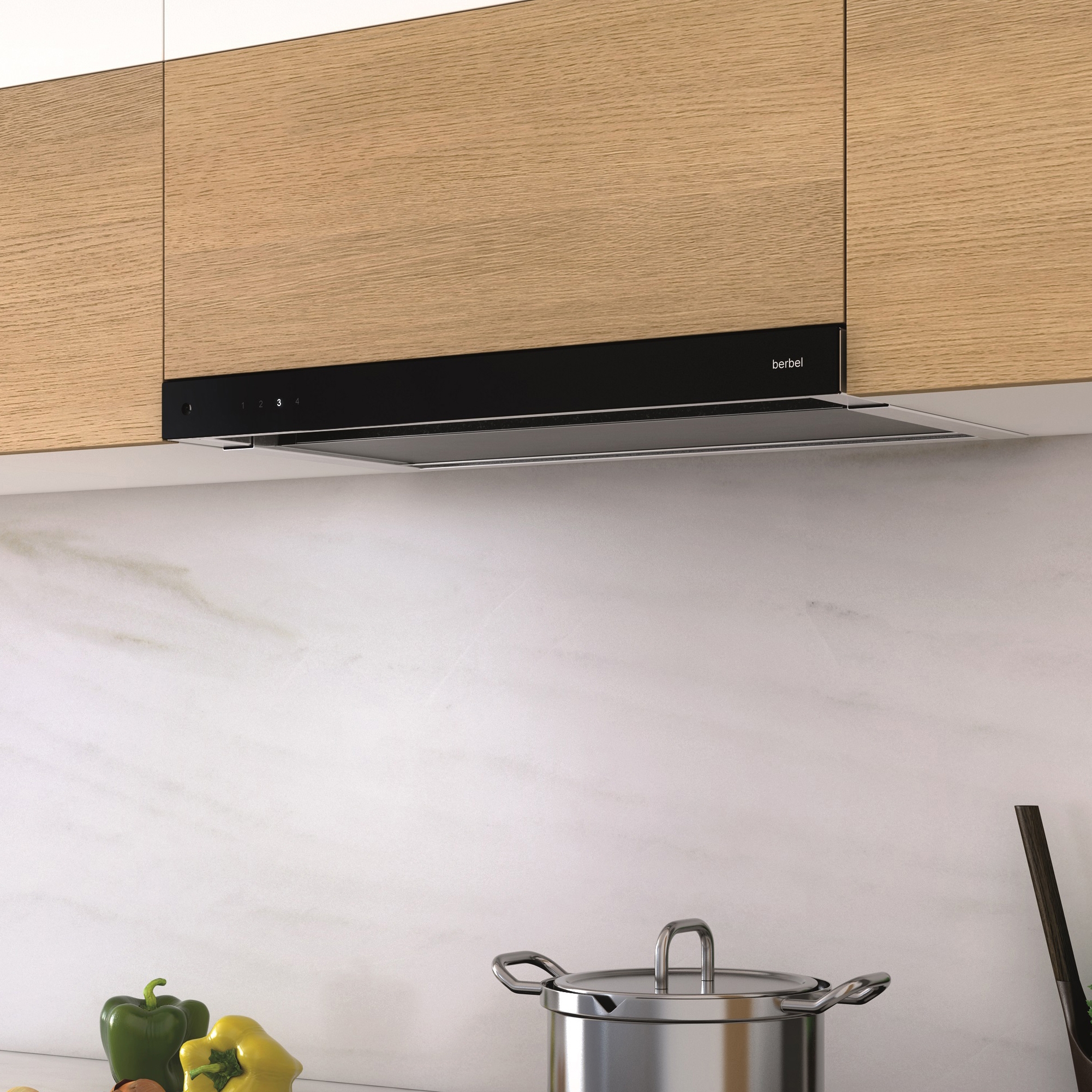 Built-in hood Glassline