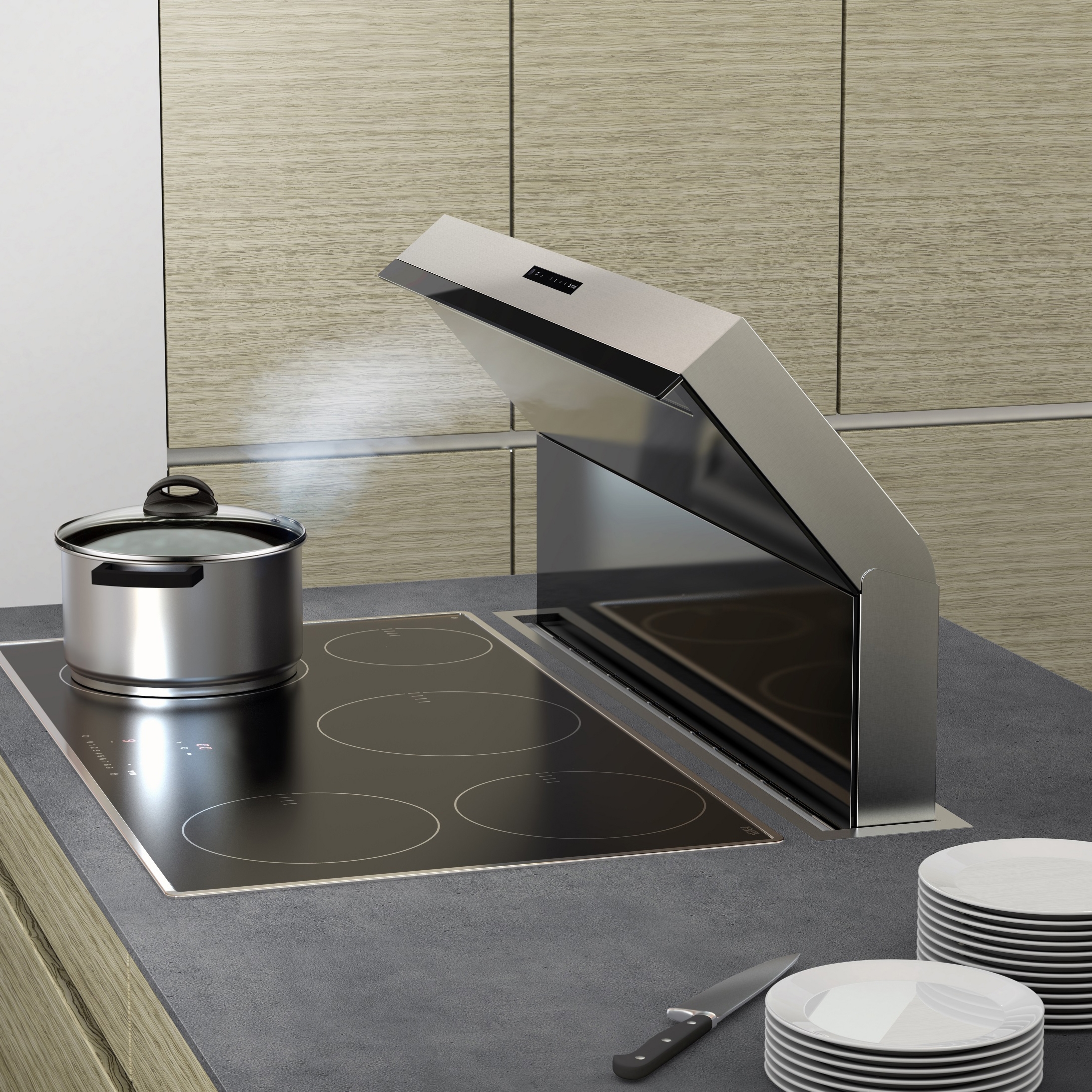 Display product Table lift hood Moveline from manufacturer Berbel