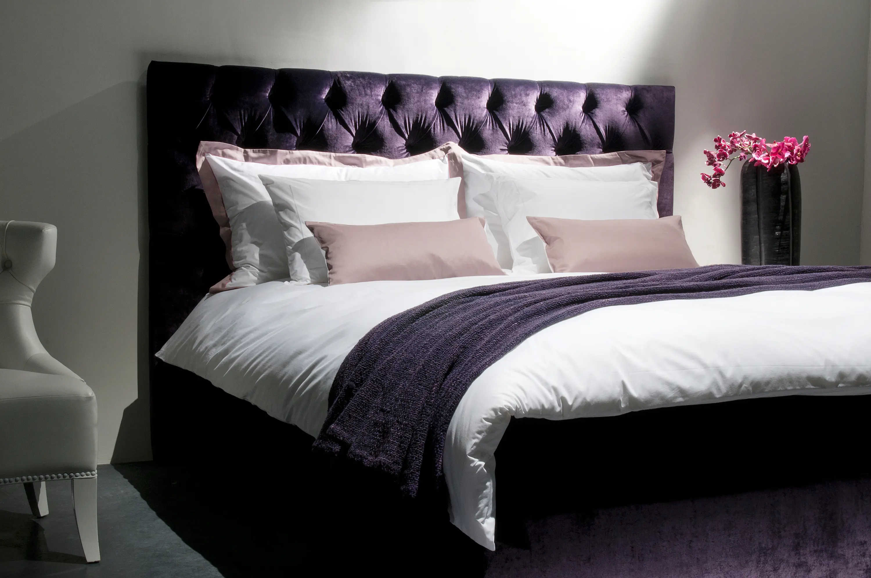 Nilson Handmade Beds - Capiton headboard