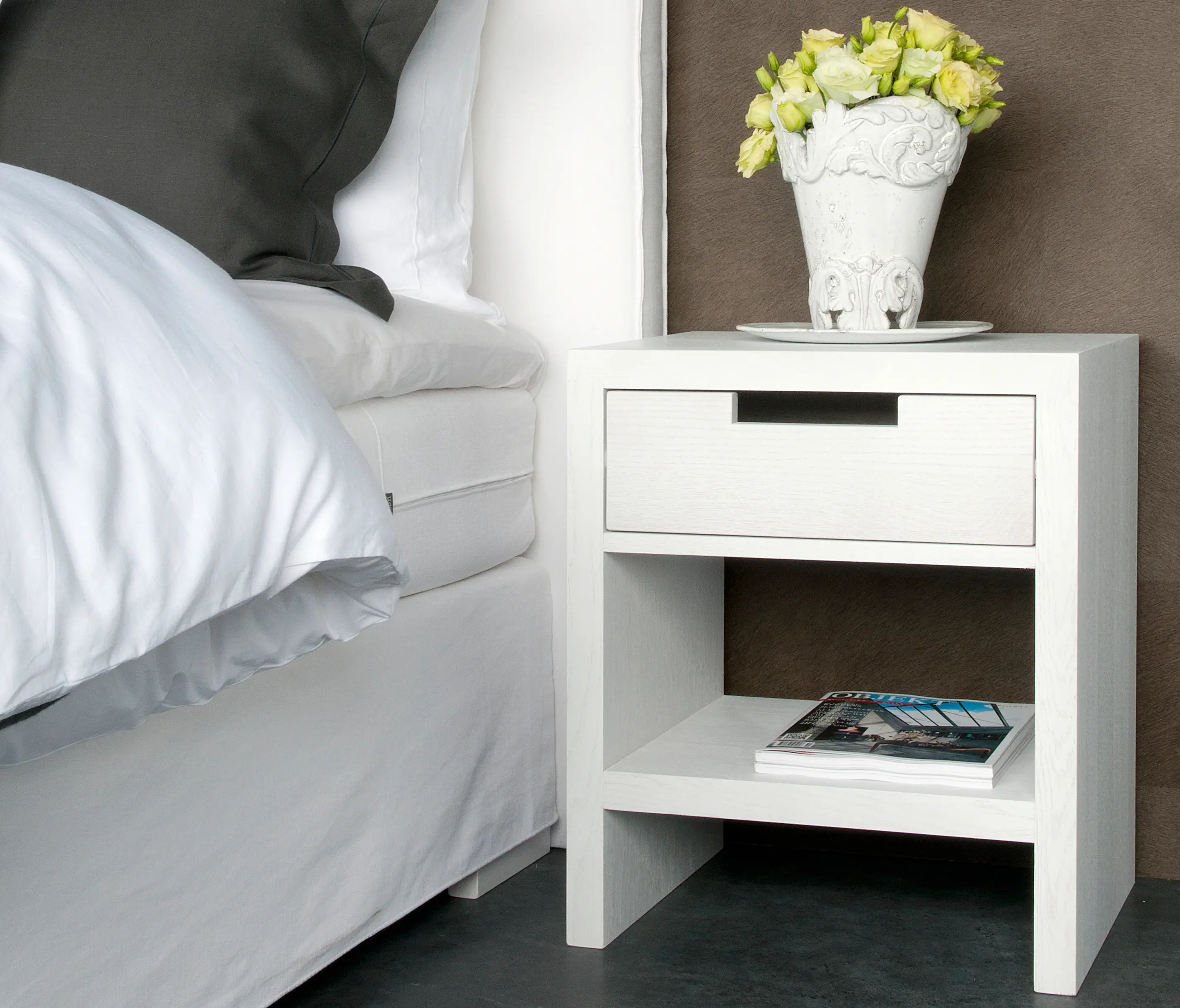 Nilson Handmade Beds - Allegro table with drawer