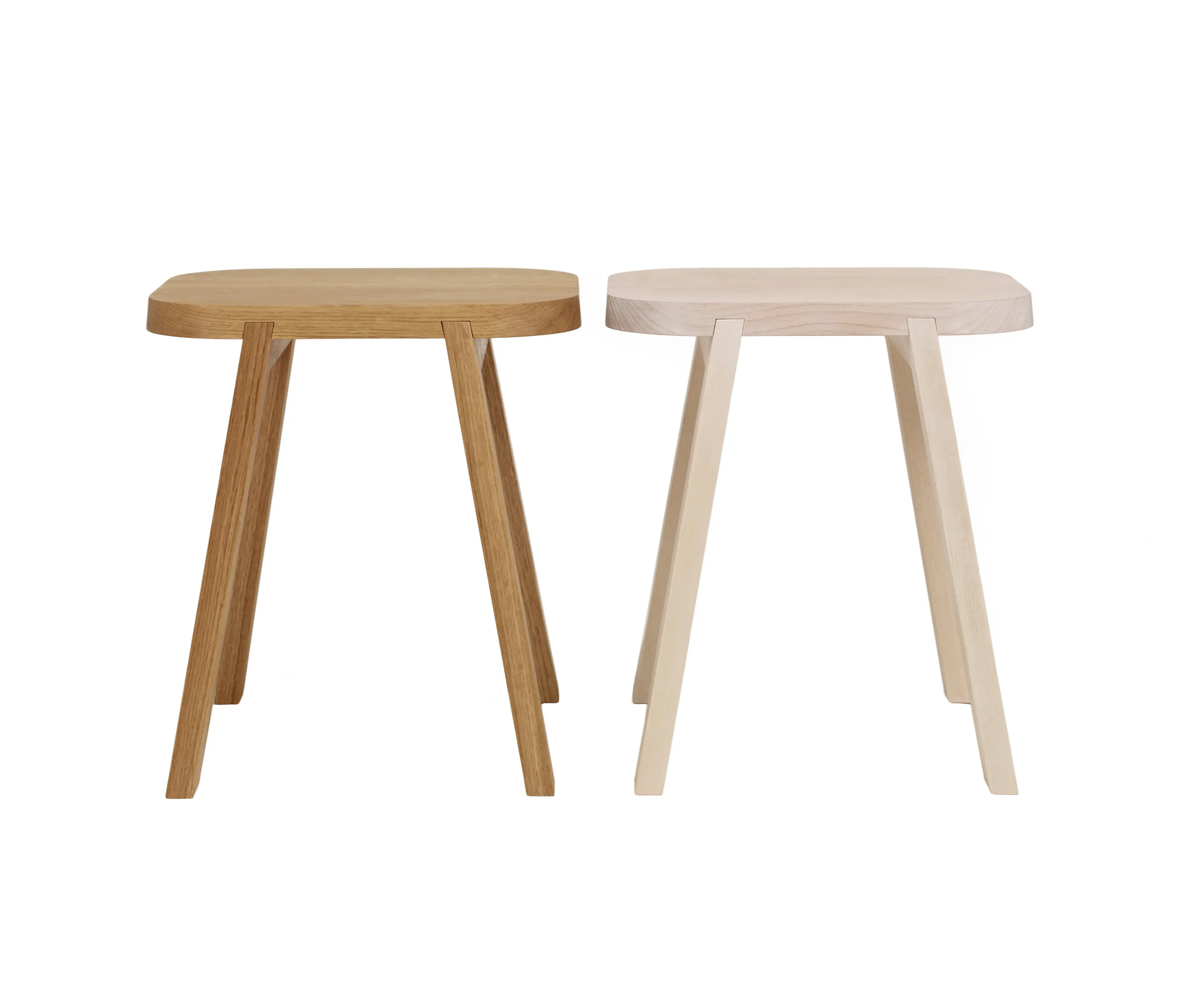 Another Country - Dining Table Three - Beech/Grey Lacquered