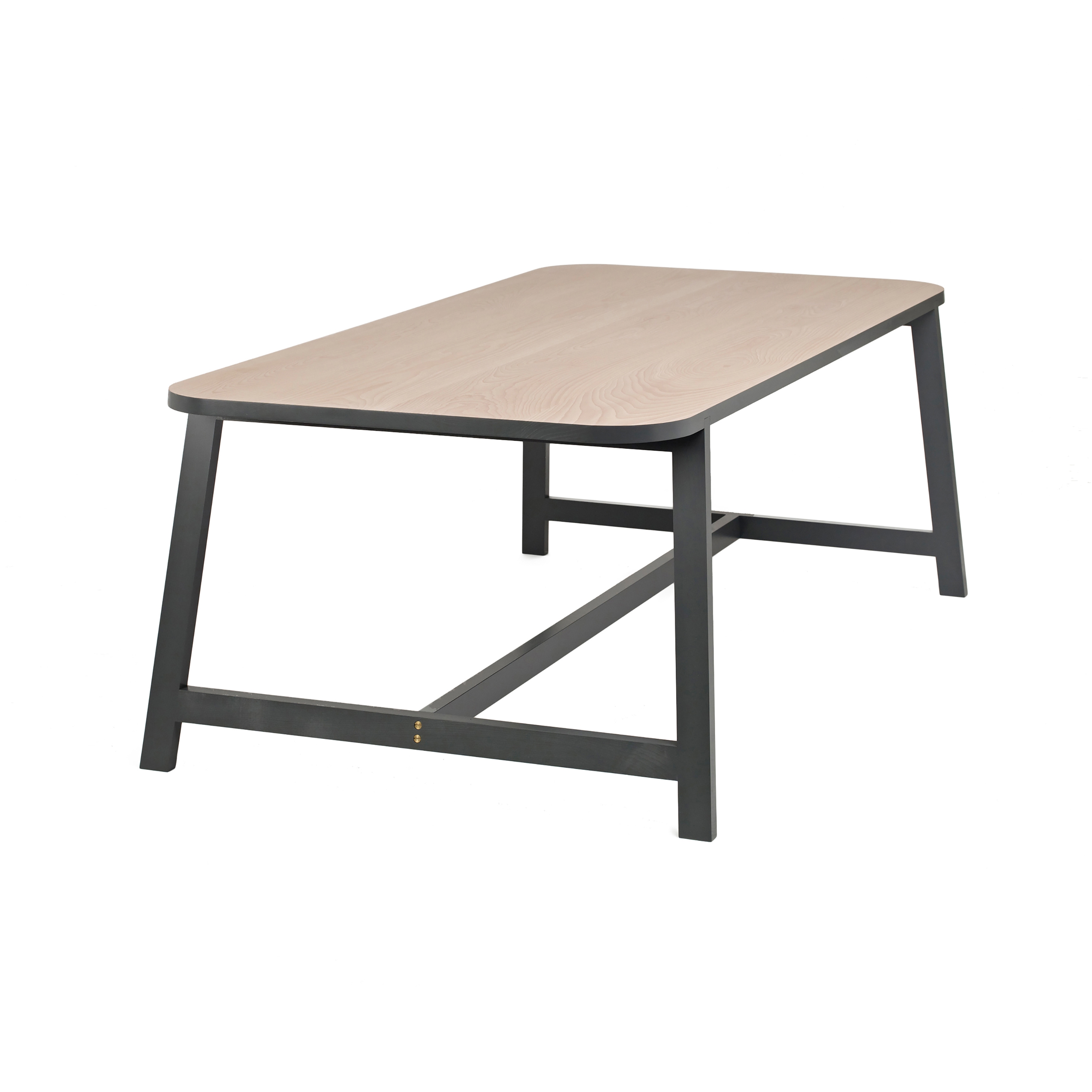 Display product Dining Table Three - Beech/Grey Lacquered from manufacturer Another Country