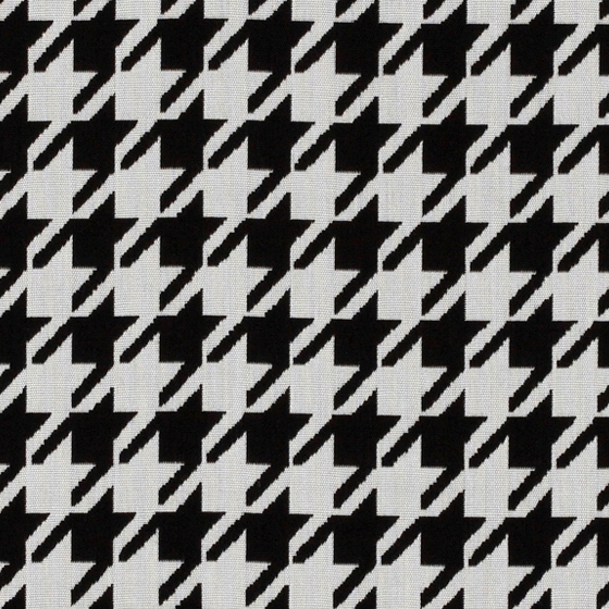 Display product Jacquards Pied de Poule Black from manufacturer Sunbrella