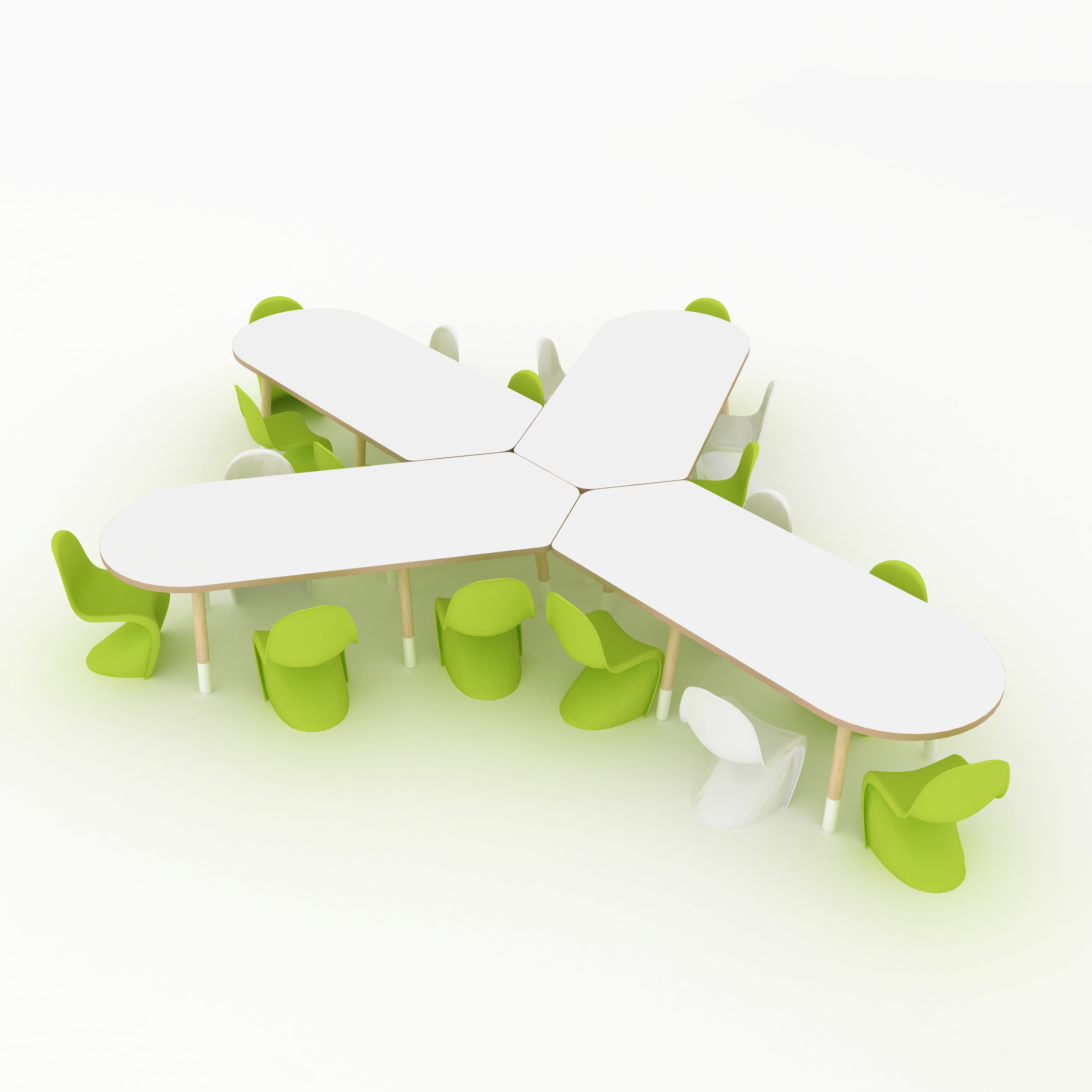 Mostra il prodotto Table Choquette Modular del produttore IDM Coupechoux