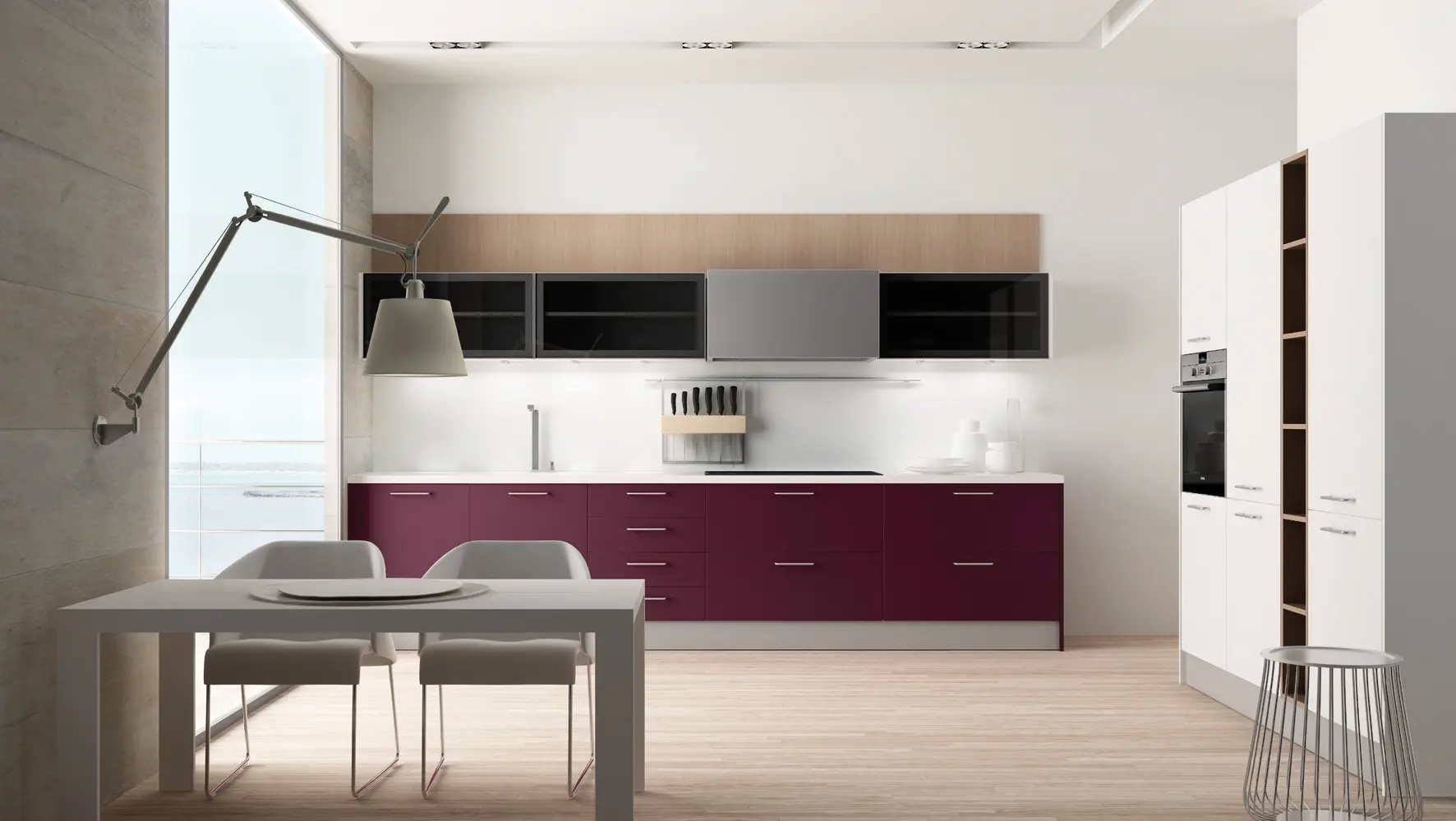 DOCA - 2000 Inox morado blanco ideco gris