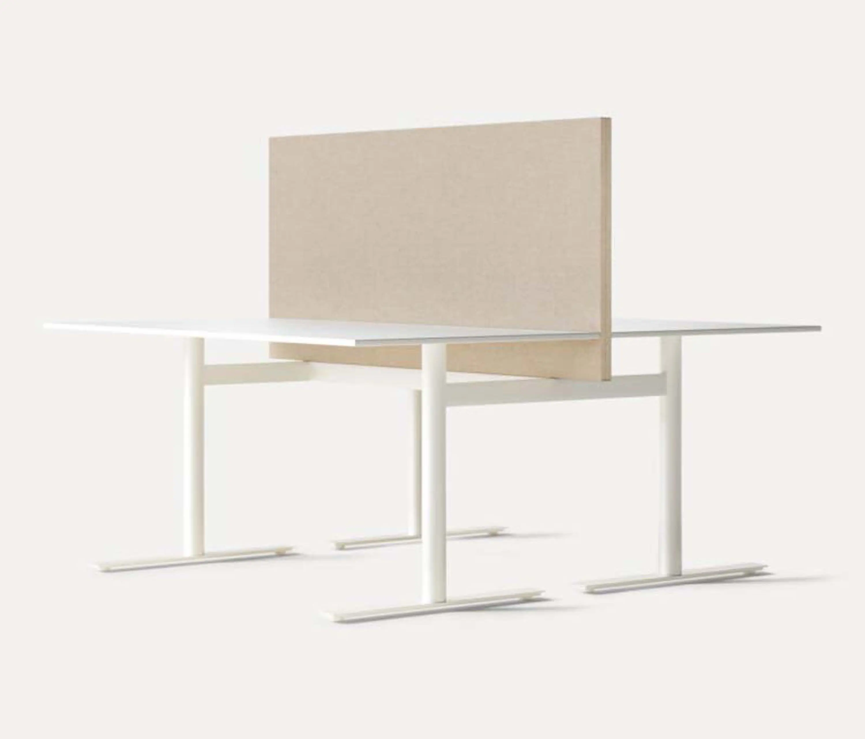 Zilenzio - Optima Duo | Double desk table screen