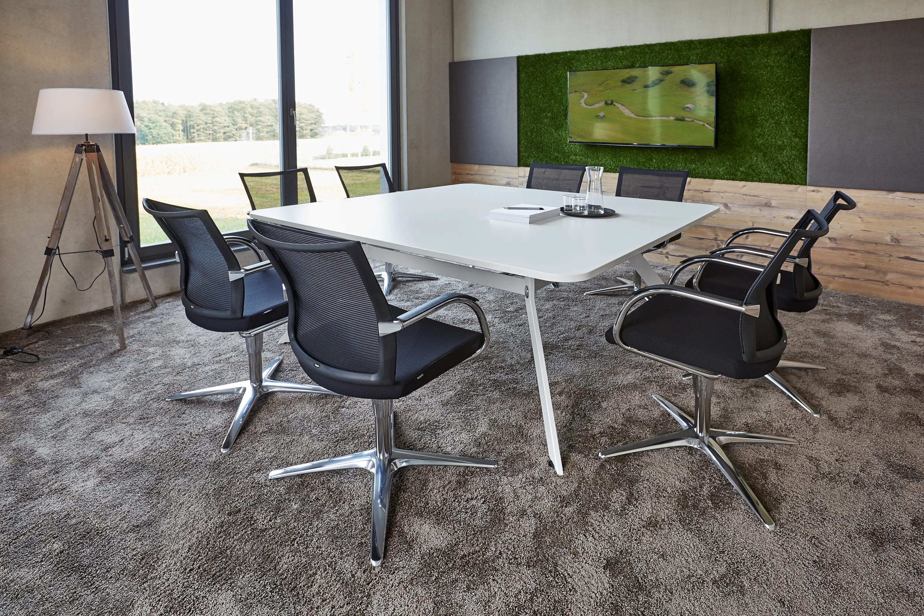 Febrü - Spider rectangular conference table