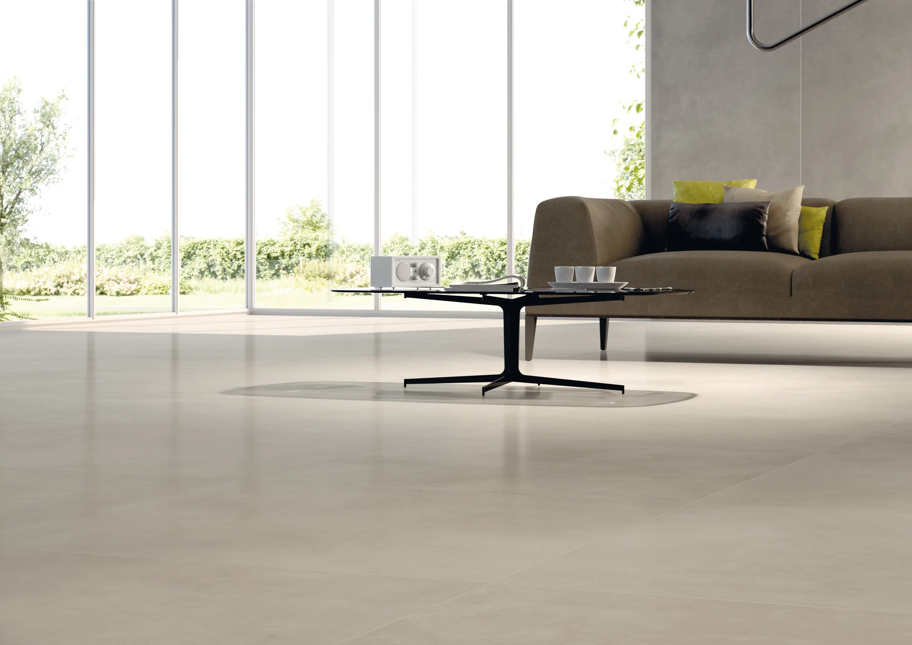 Lea Ceramiche - Slimtech RE-evolution I SRC010 laminated porcelain slab with resin effect