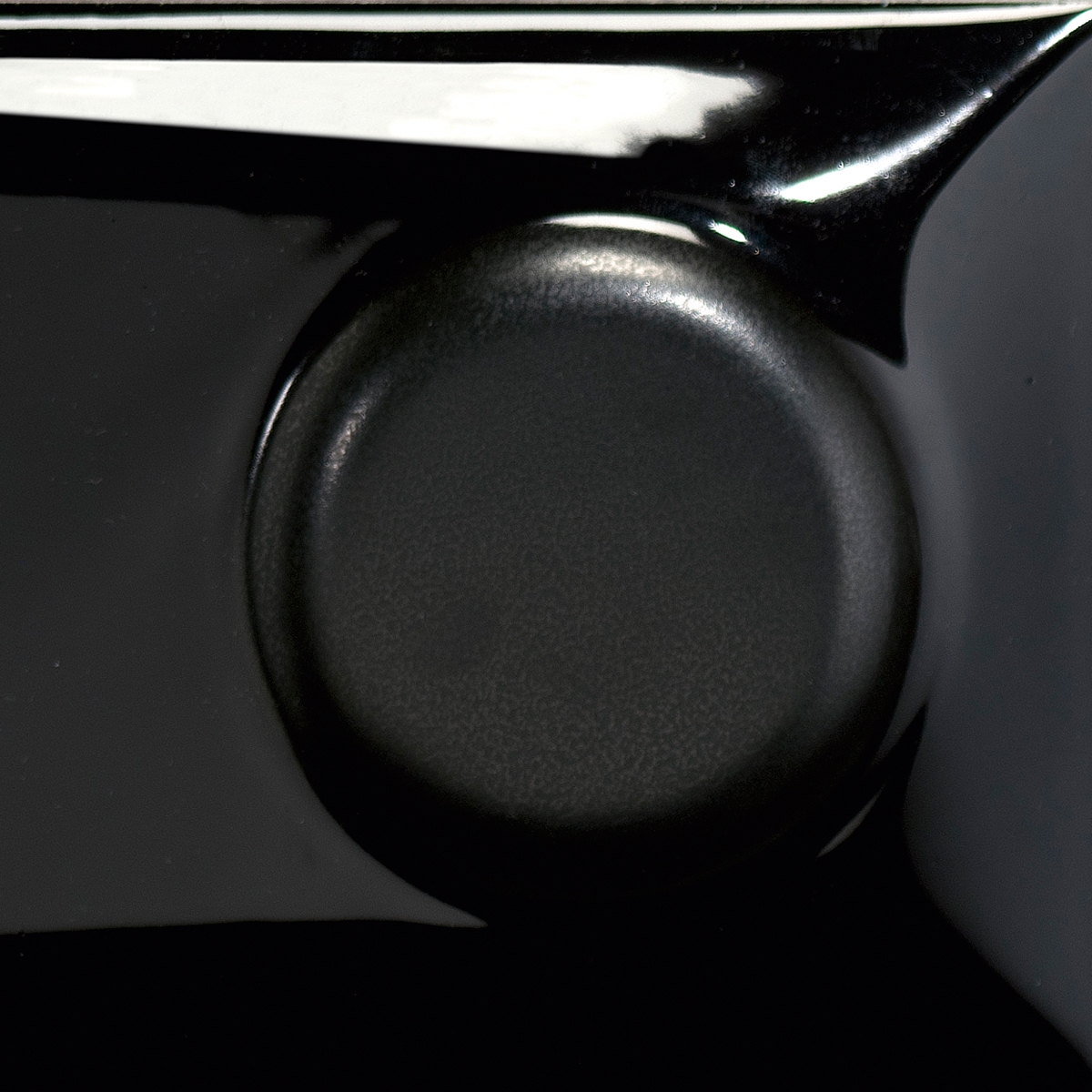 Display product Goccia | Single tune out black glossy from manufacturer Lea Ceramiche
