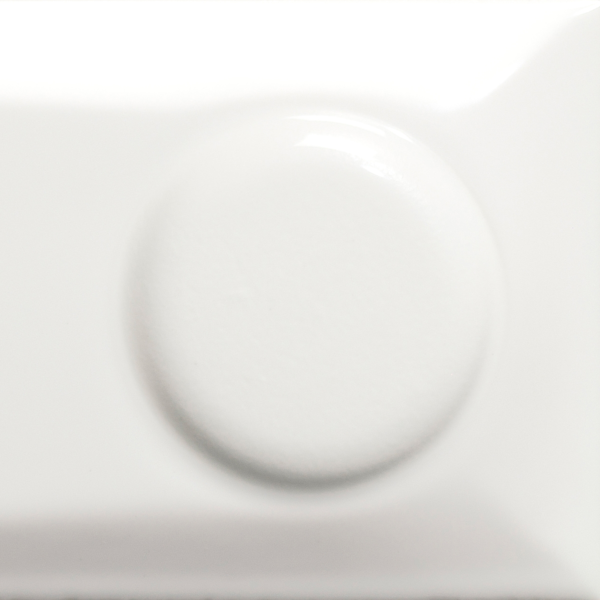 Goccia | Single tune out white glossy