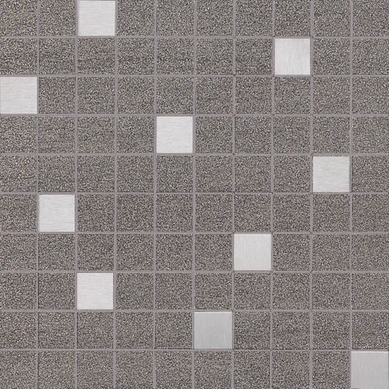 Slimtech Basaltina | Mosaico inox naturale