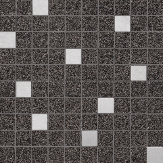 Mostra il prodotto Slimtech Basaltina | Mosaico inox lappata del produttore Lea Ceramiche