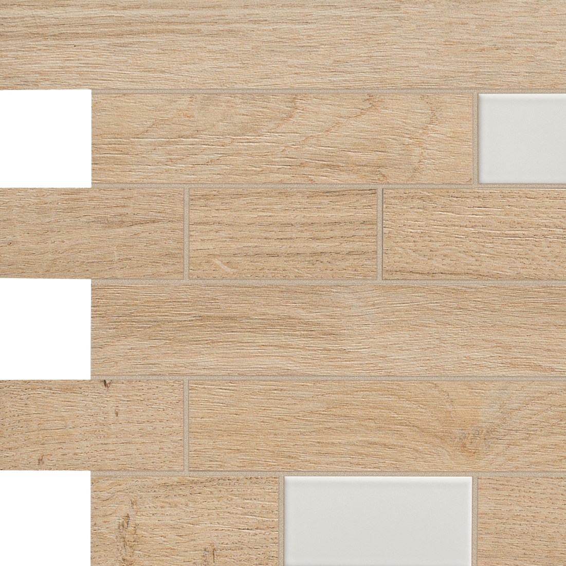 Bio Timber | Oak Patinato Chiaro mosaico wall