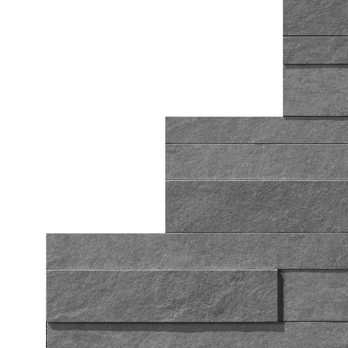Waterfall | Gray Flow Muretto 3D
