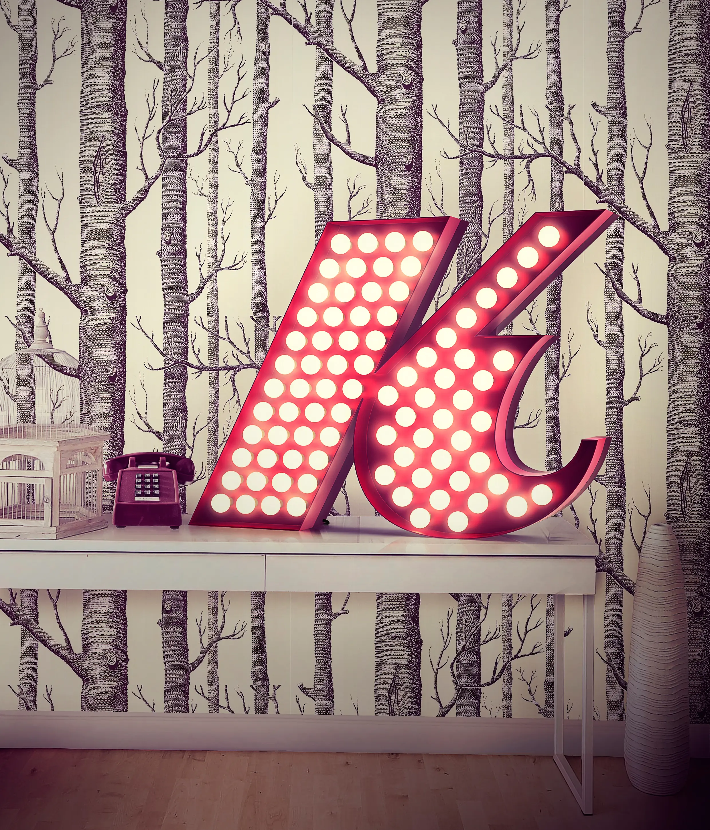 Delightfull - Graphic Lamp E