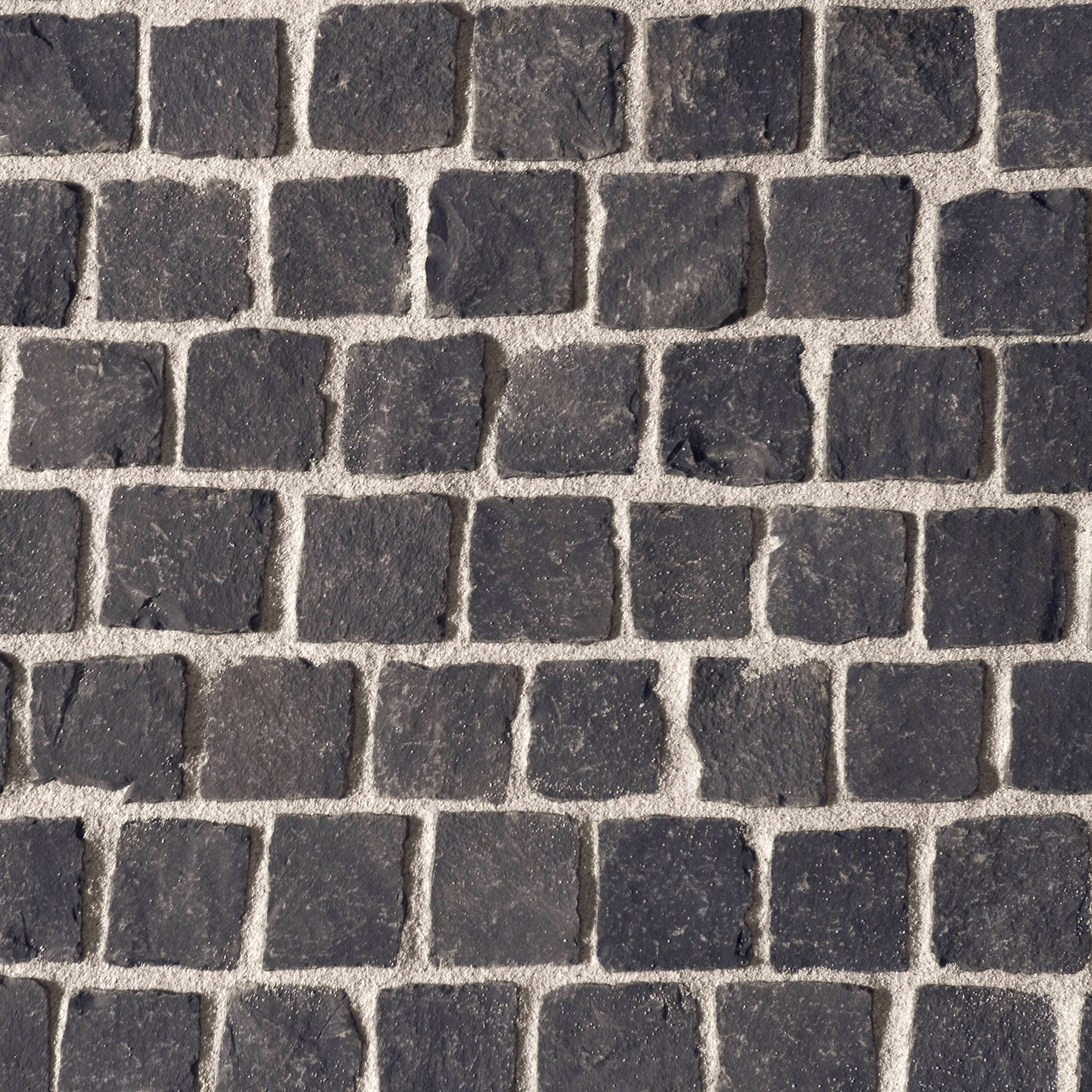 Mostrar el producto Basalt anthrazit Pflaster, gespalten del fabricante Metten