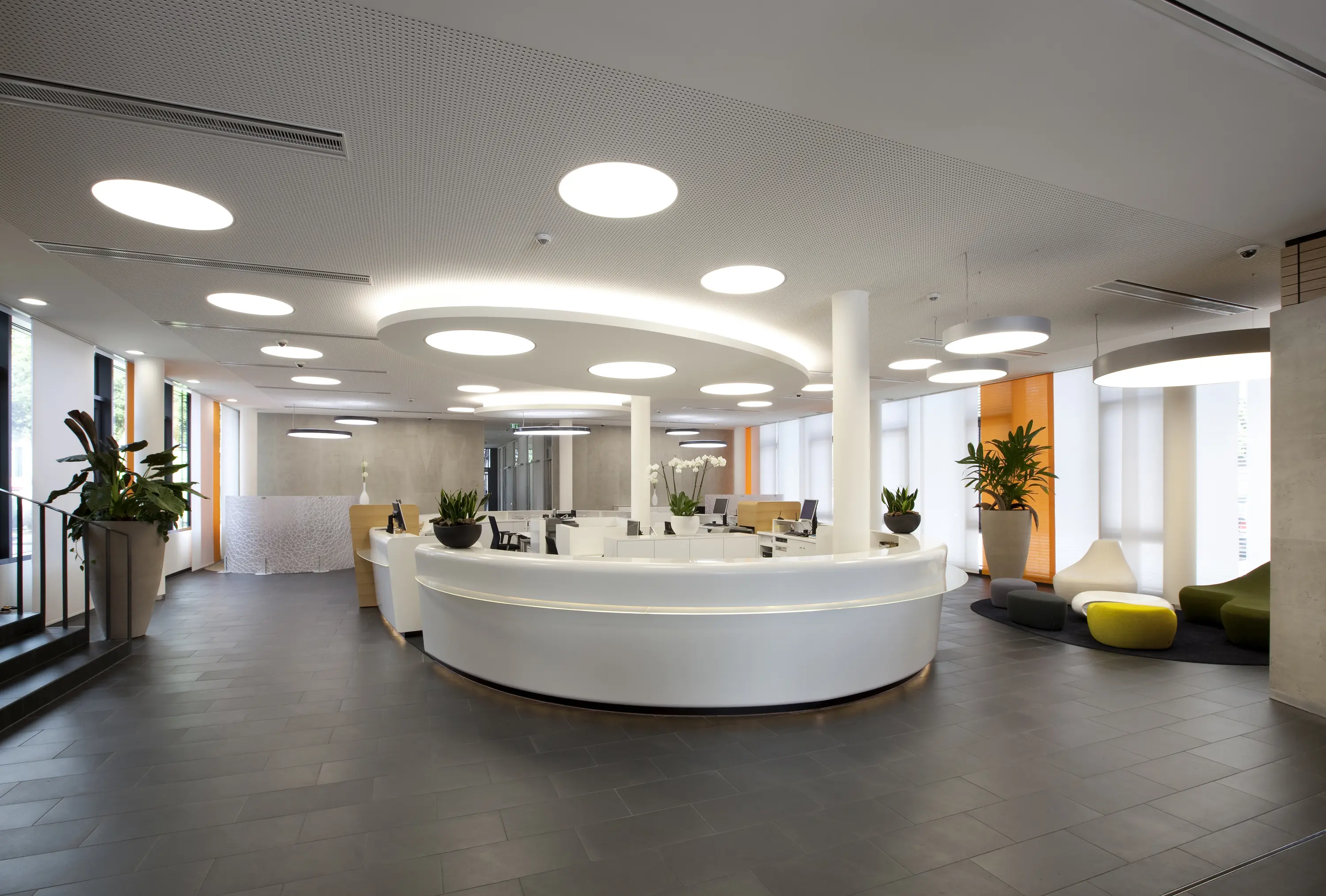 Müller Manufaktur - Reception desk