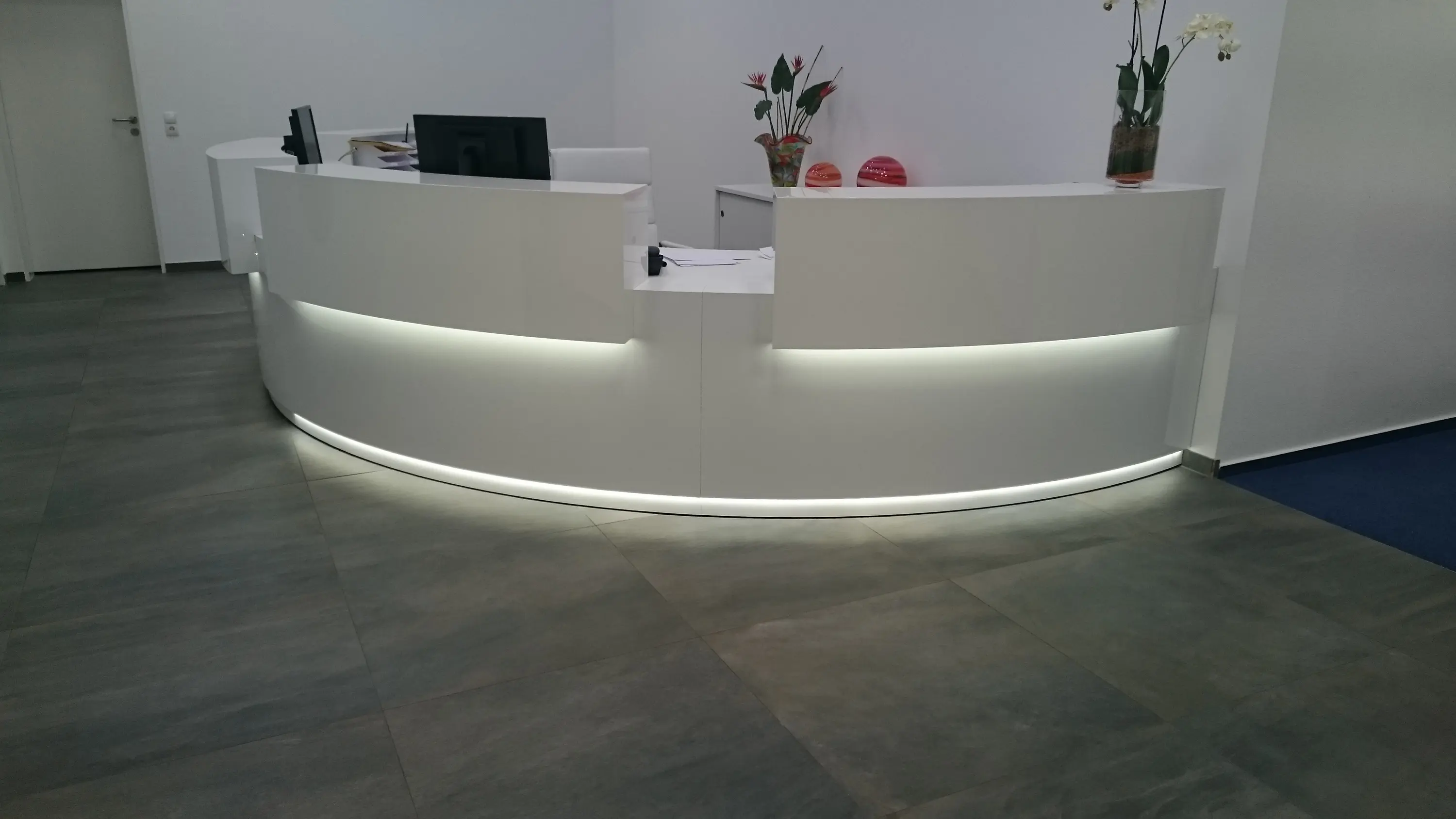 Müller Manufaktur - Reception desk