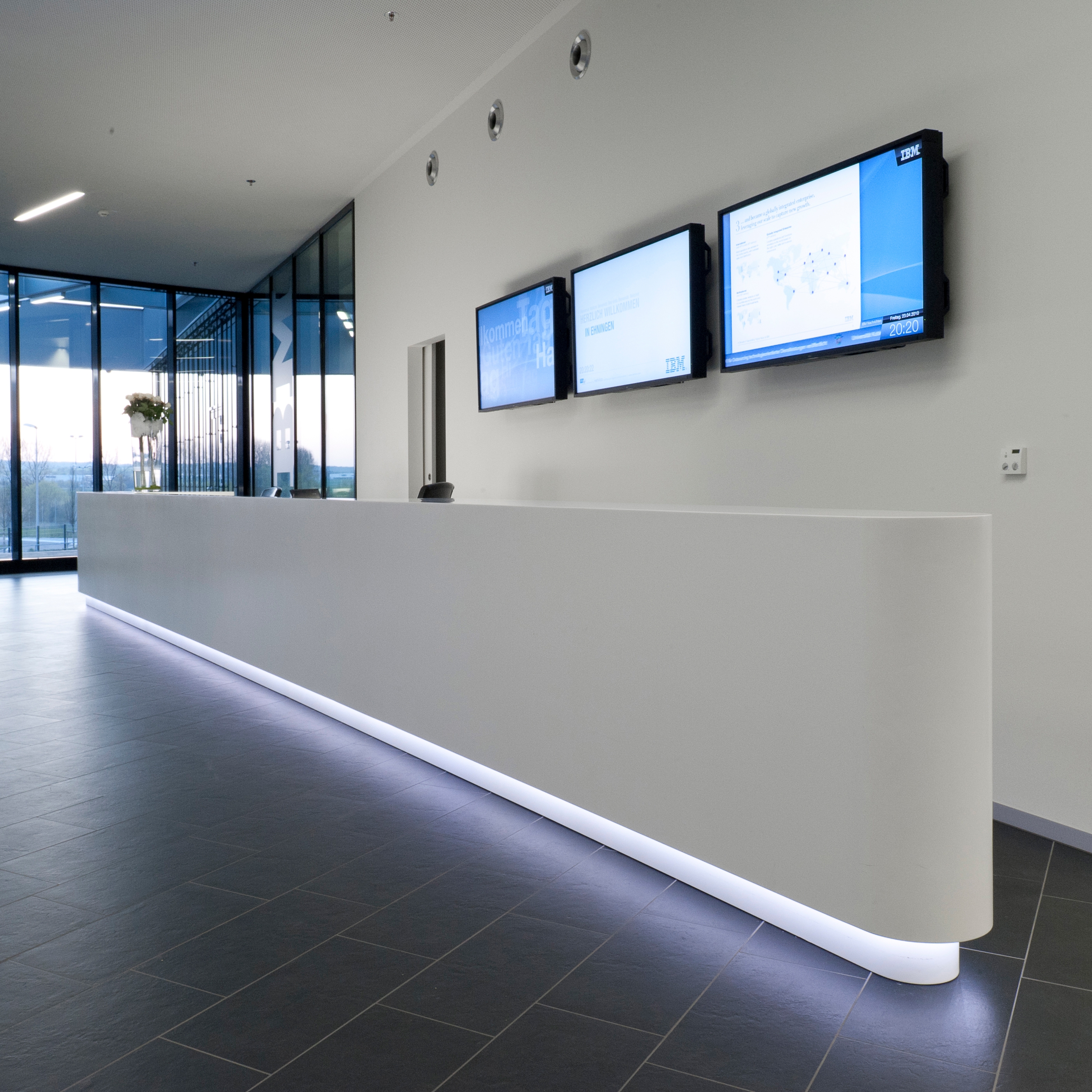 Reception desk