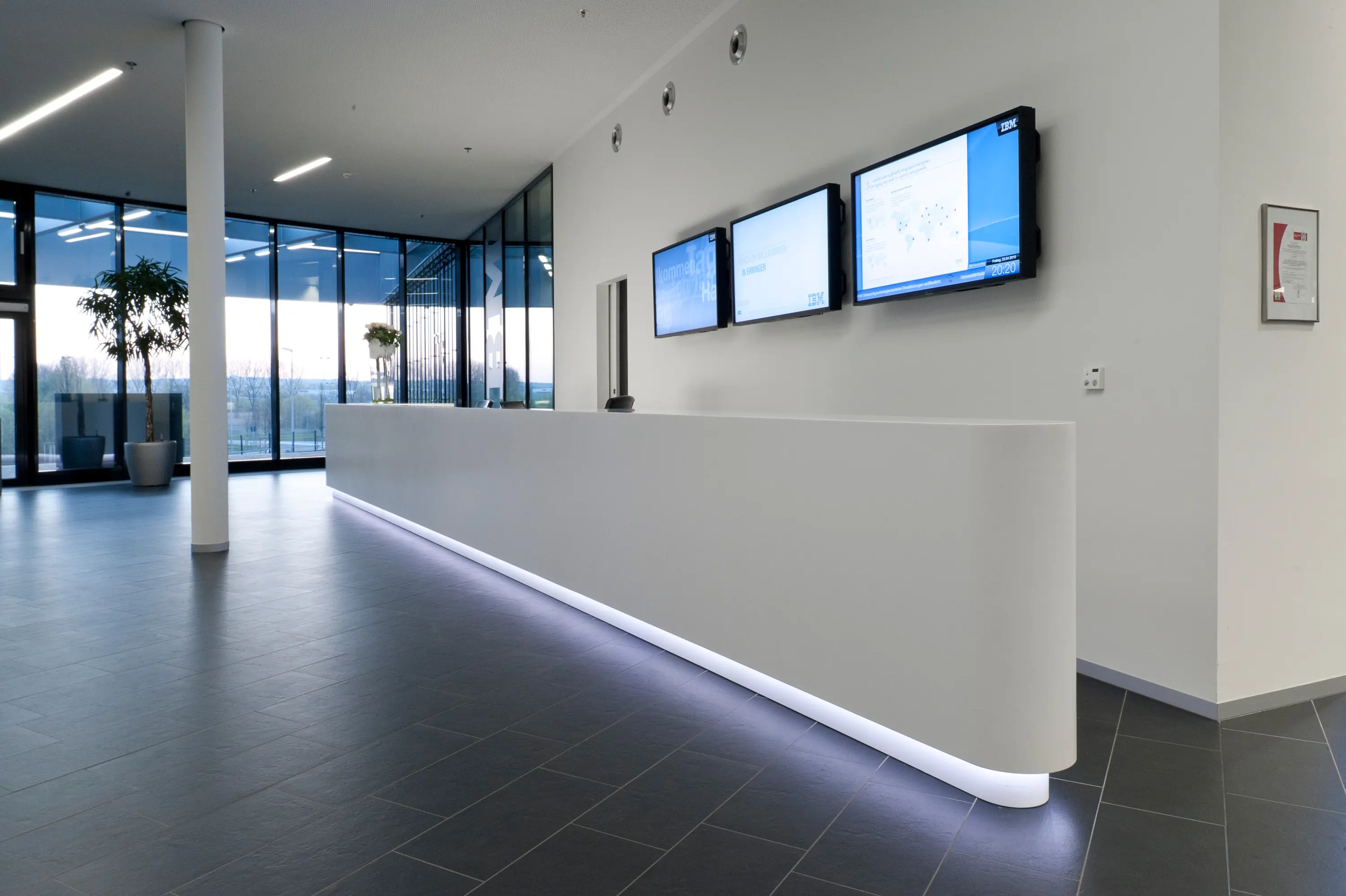 Müller Manufaktur - Reception desk