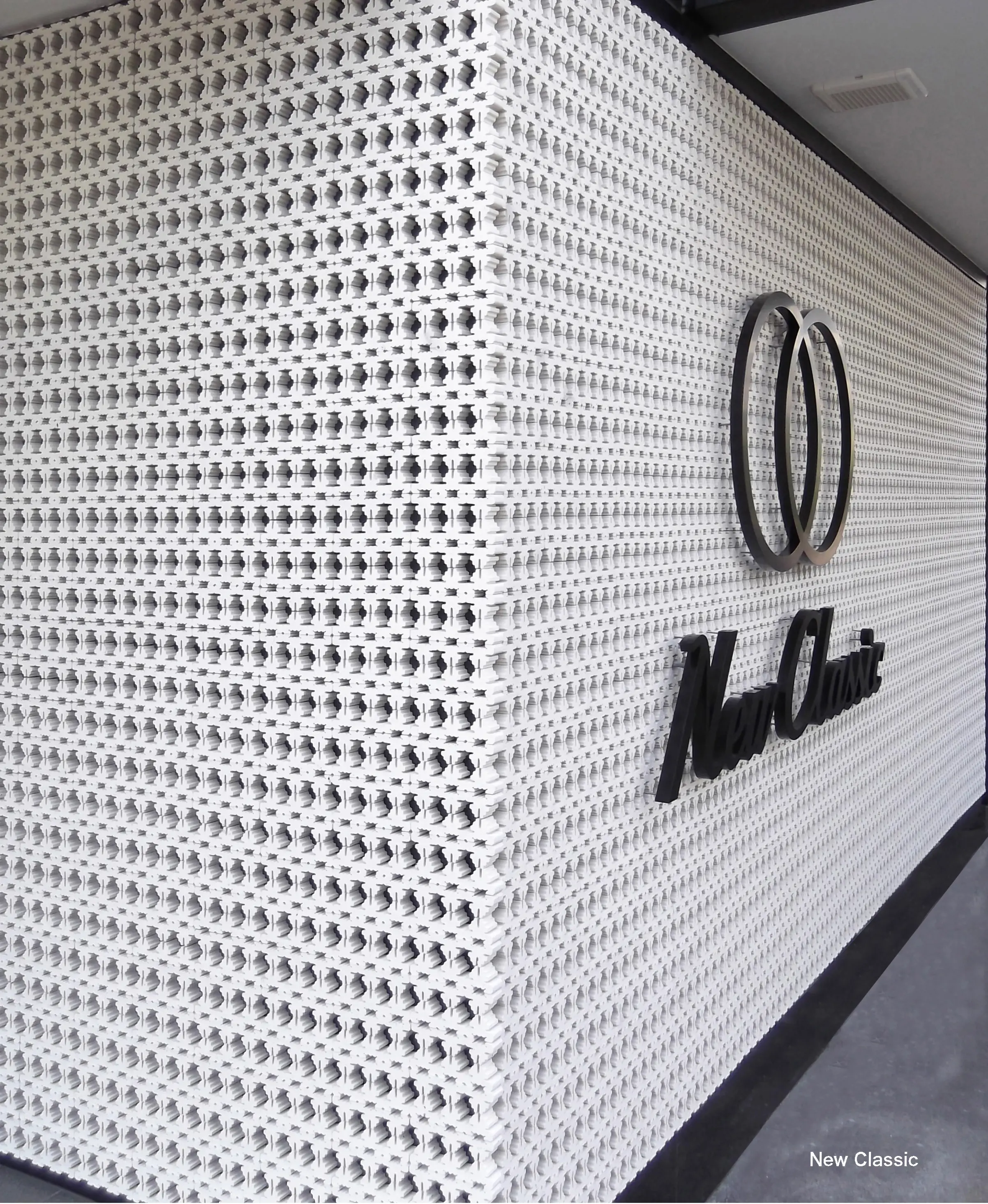 Kenzan - Porous model 1 wall in-situ