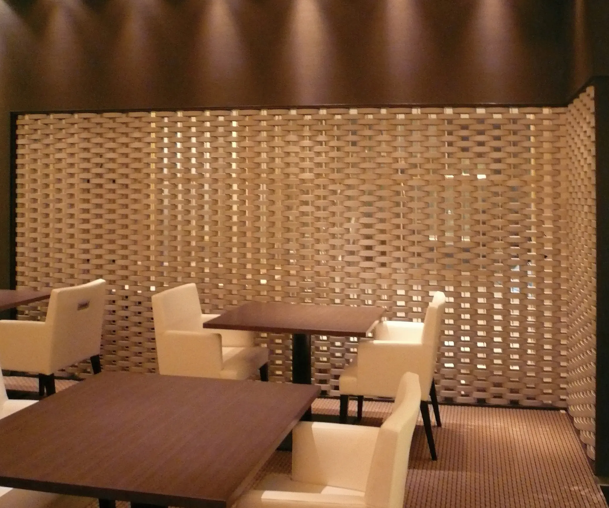 Kenzan - Ceramic screen in-situ