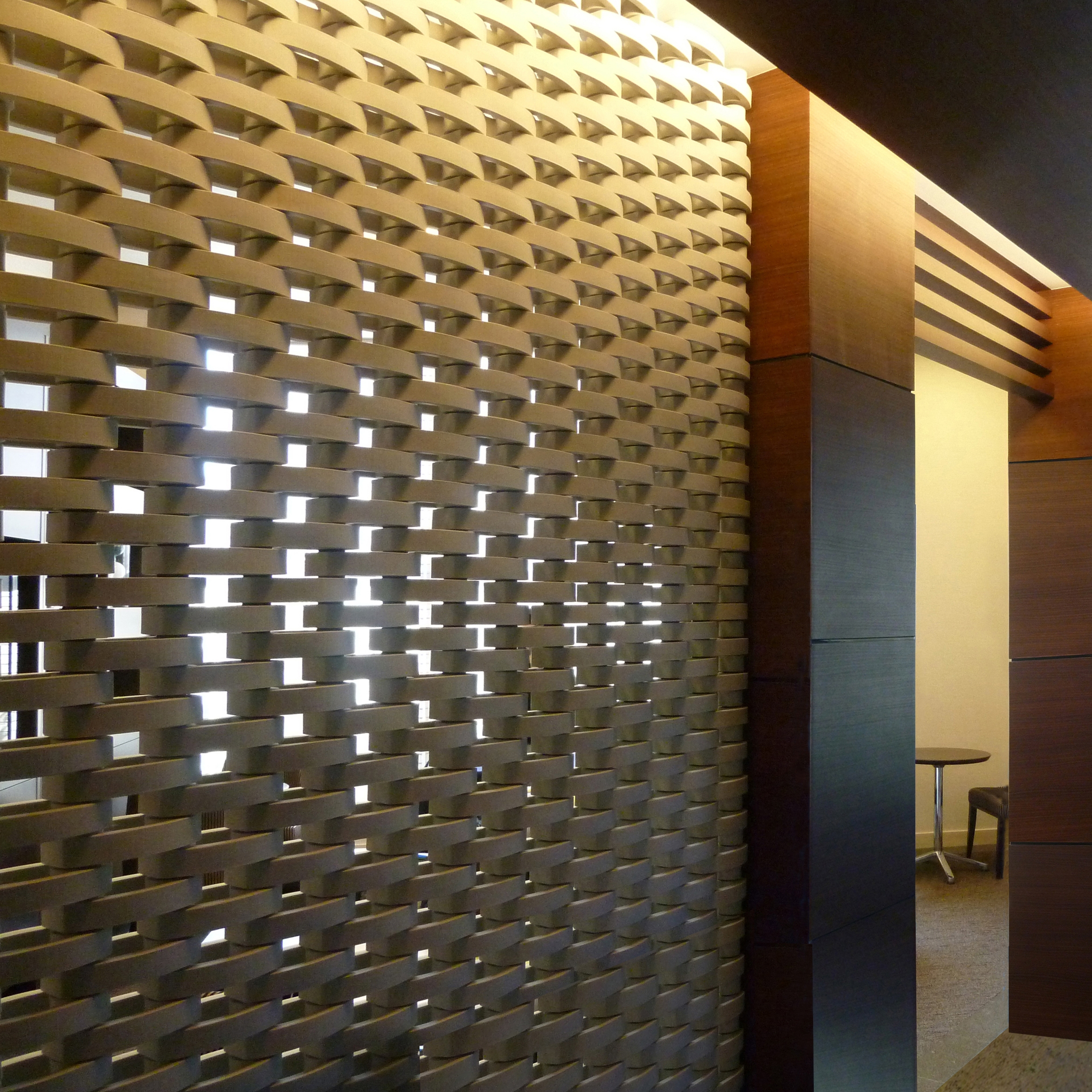 Ceramic screen in-situ