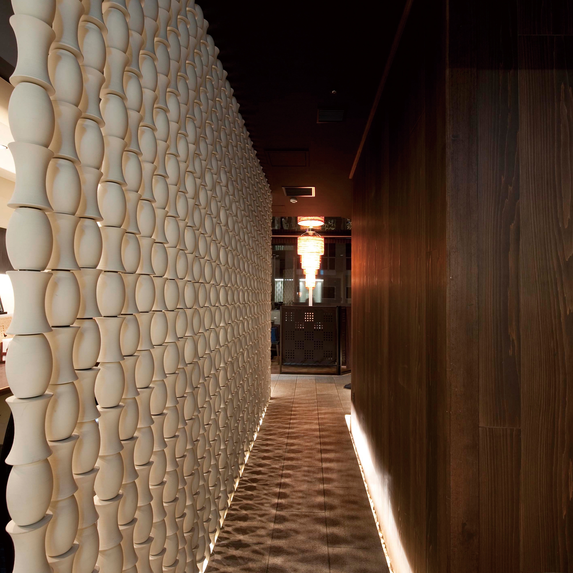 Bamboo screen in-situ