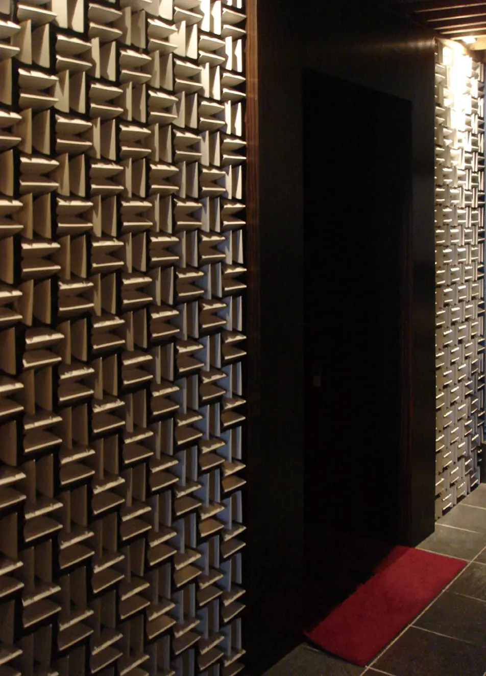 Kenzan - Deco wall leaf in-situ