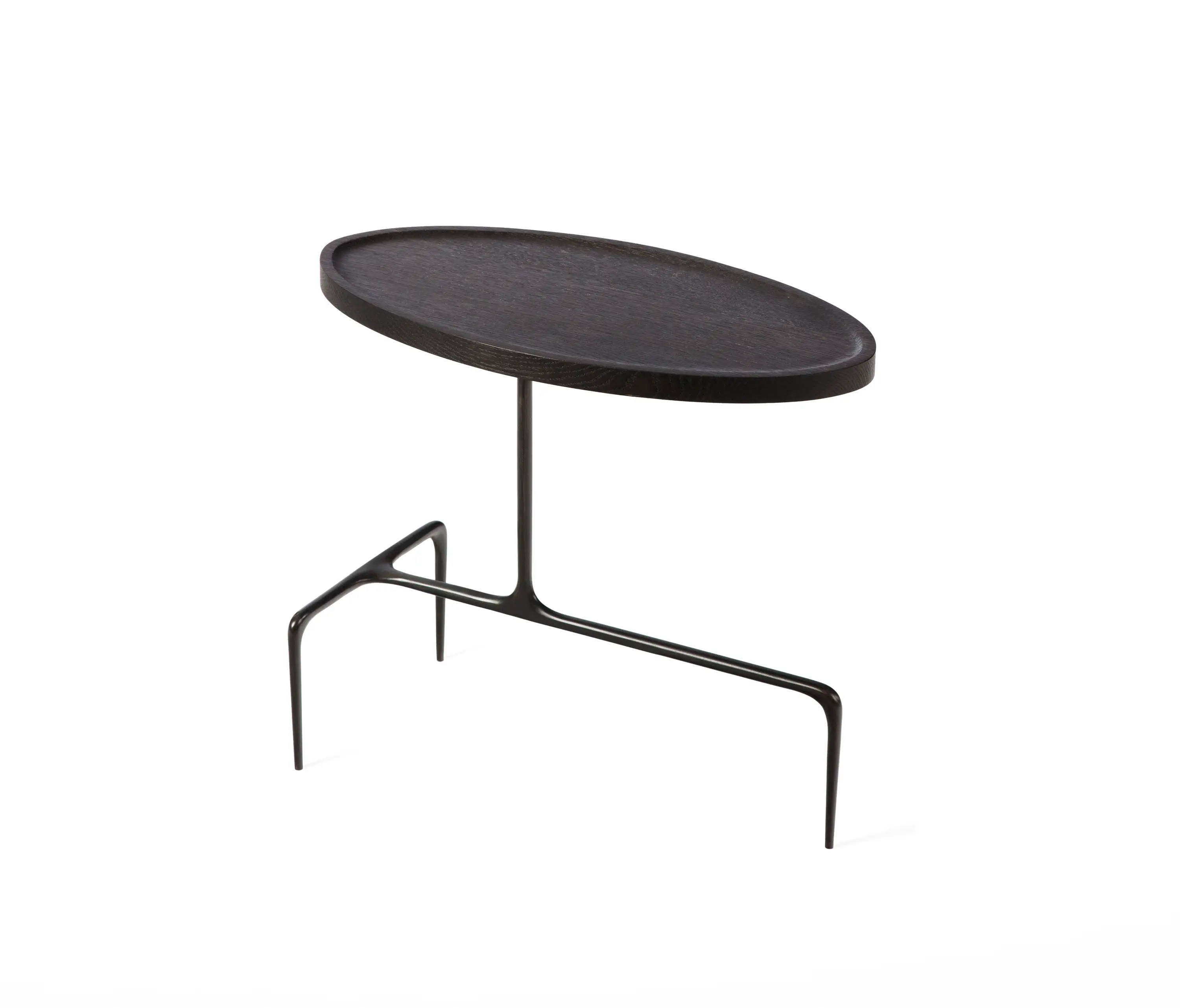 CASTE - Bridger Oval Side Table - Wood