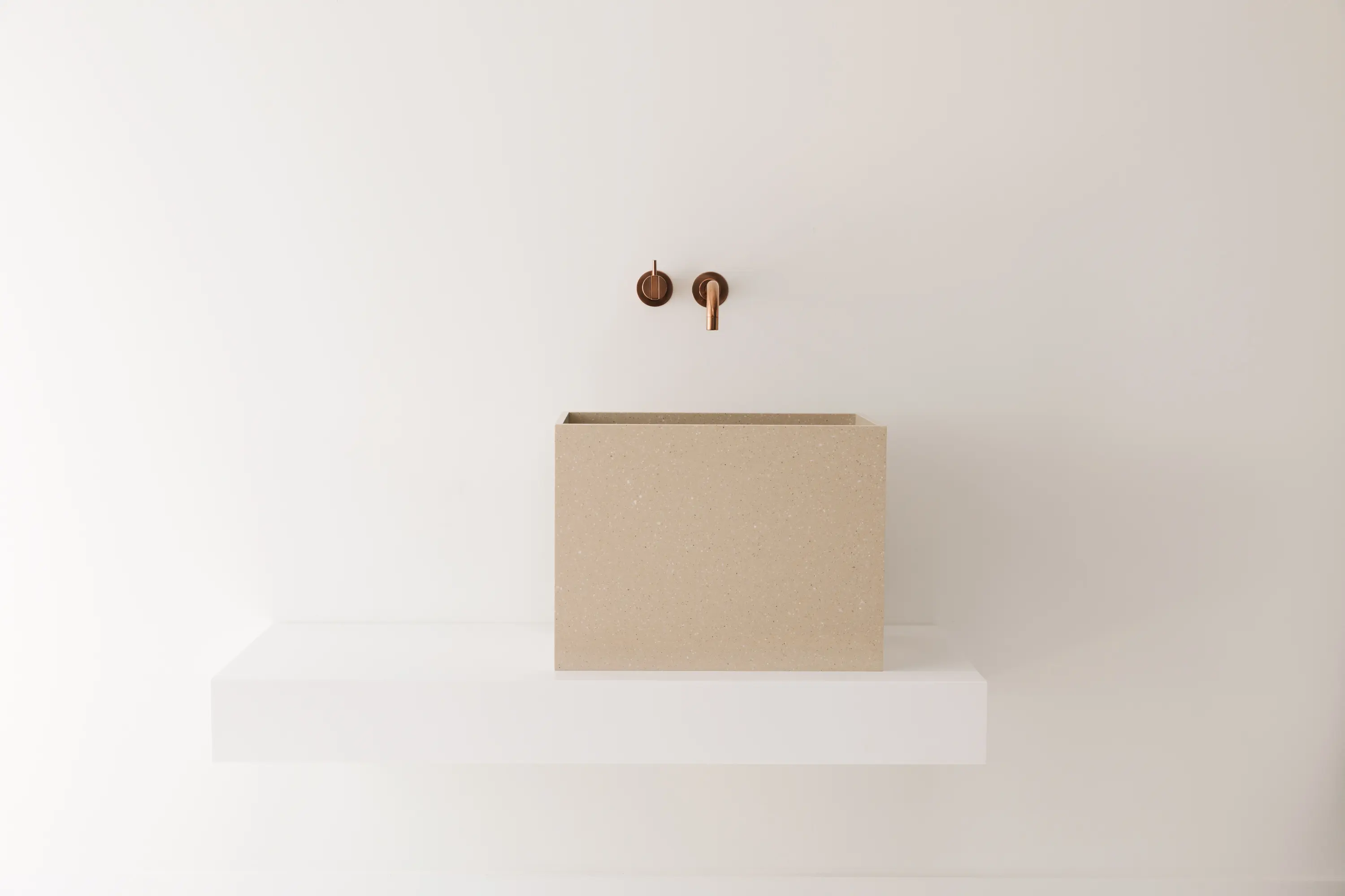Not Only White - Fall countertop basin