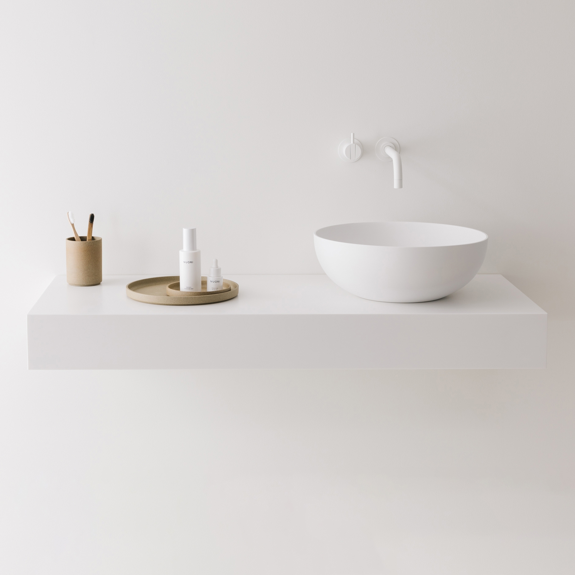 Display product Soft countertop basin from manufacturer Not Only White